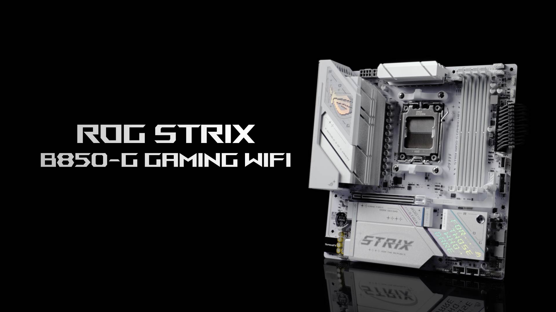Amazon.com: ASUS ROG Strix B850-G Gaming WiFi AMD AM5 B850 mATX