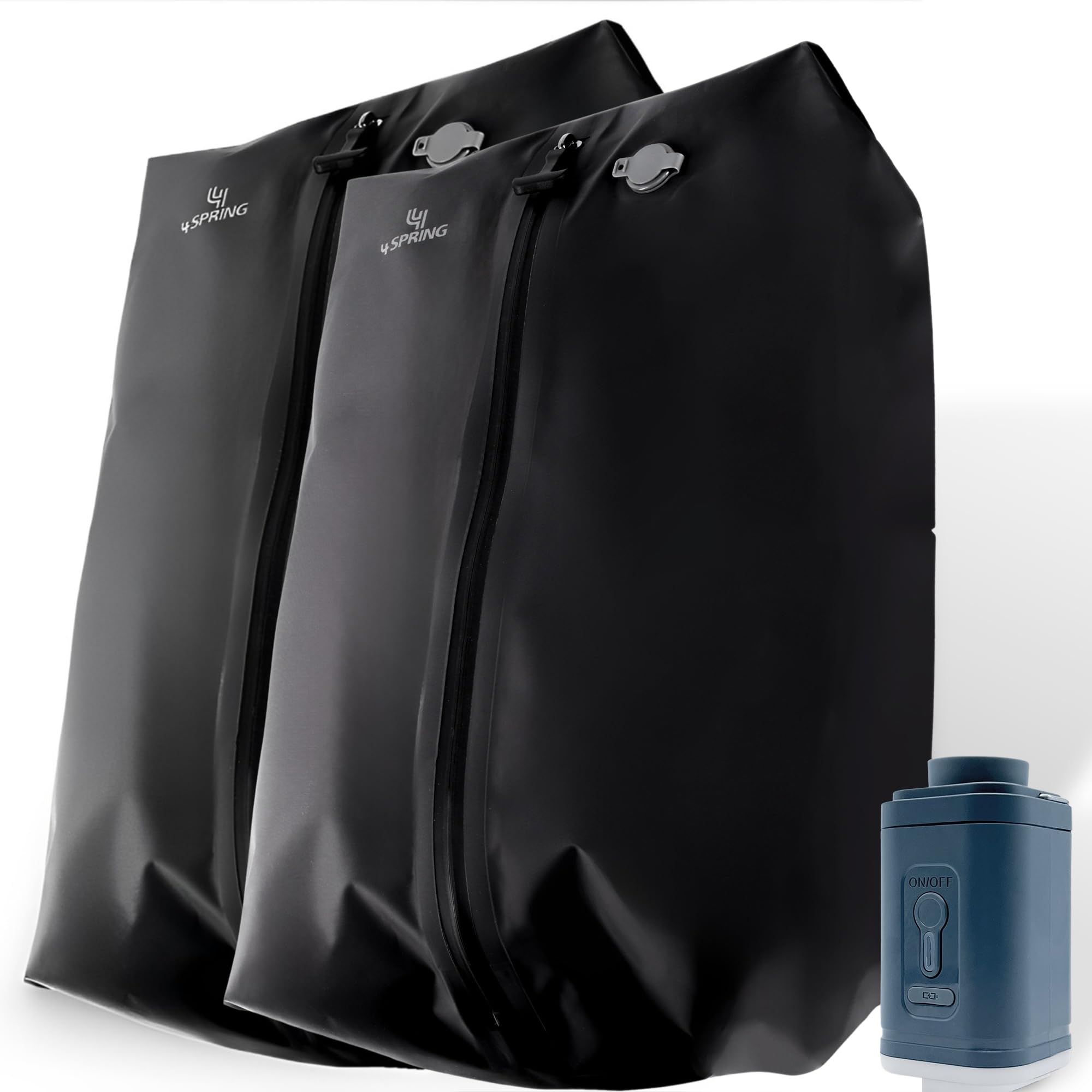 Amazon.co.jp: 【4 SPRING 公式】 旅行 出張に便利 圧縮袋 (防水/防臭