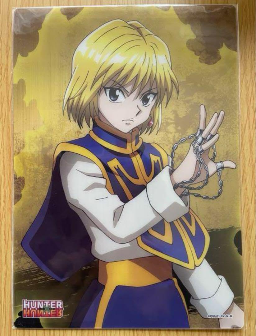 ハンターハンター クリスタルシート クラピカ2種、クロロ1種 計3種