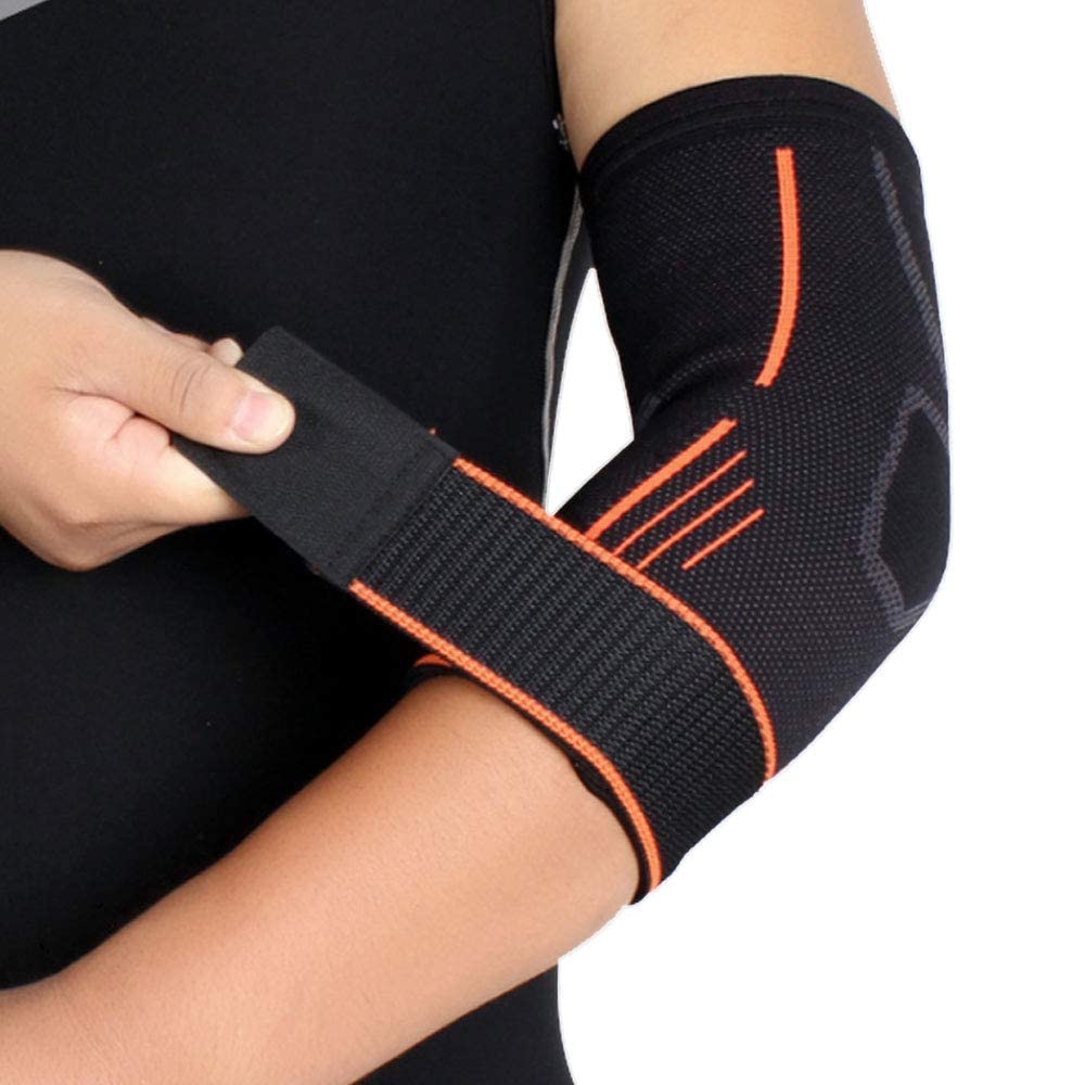 Amazon | e-smile 肘サポーター ひじ用 サポーター テニス肘 ゴルフ 筋