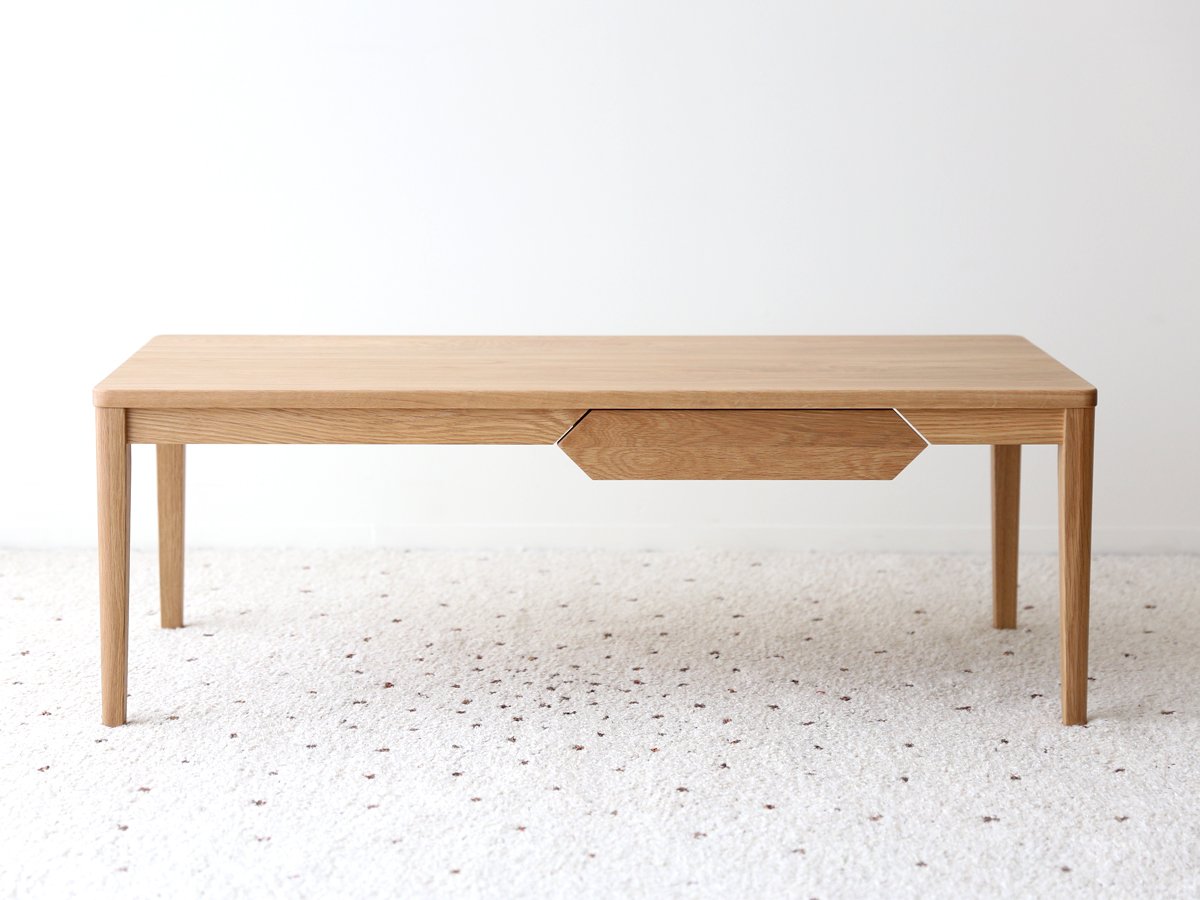 Amazon.co.jp: 高野木工 プレーン 120リビングテーブル ホワイトオーク