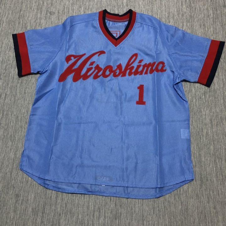 Amazon.co.jp: 広島カープ 復刻 ユニフォーム ビジター 前田 レプリカ