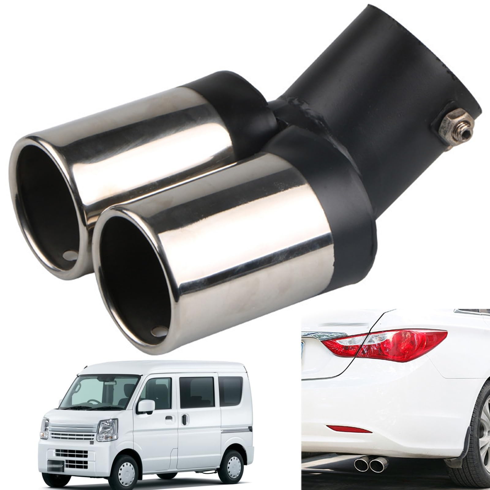 Amazon | マフラー カッター 2本出し スズキ エブリイ/エブリイワゴン