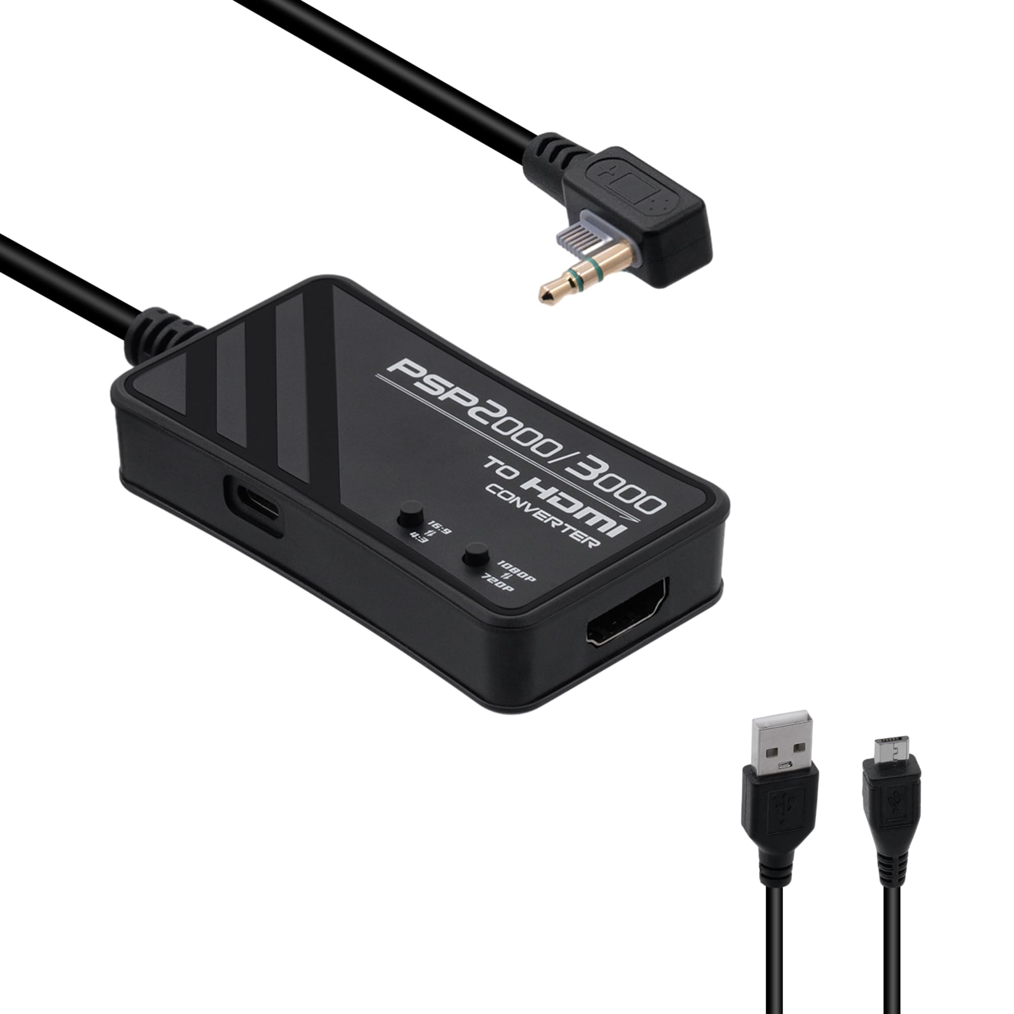 Amazon | Mcbazel PSP用 HDMIコンバーター(3M長さ) 2000/3000モデル