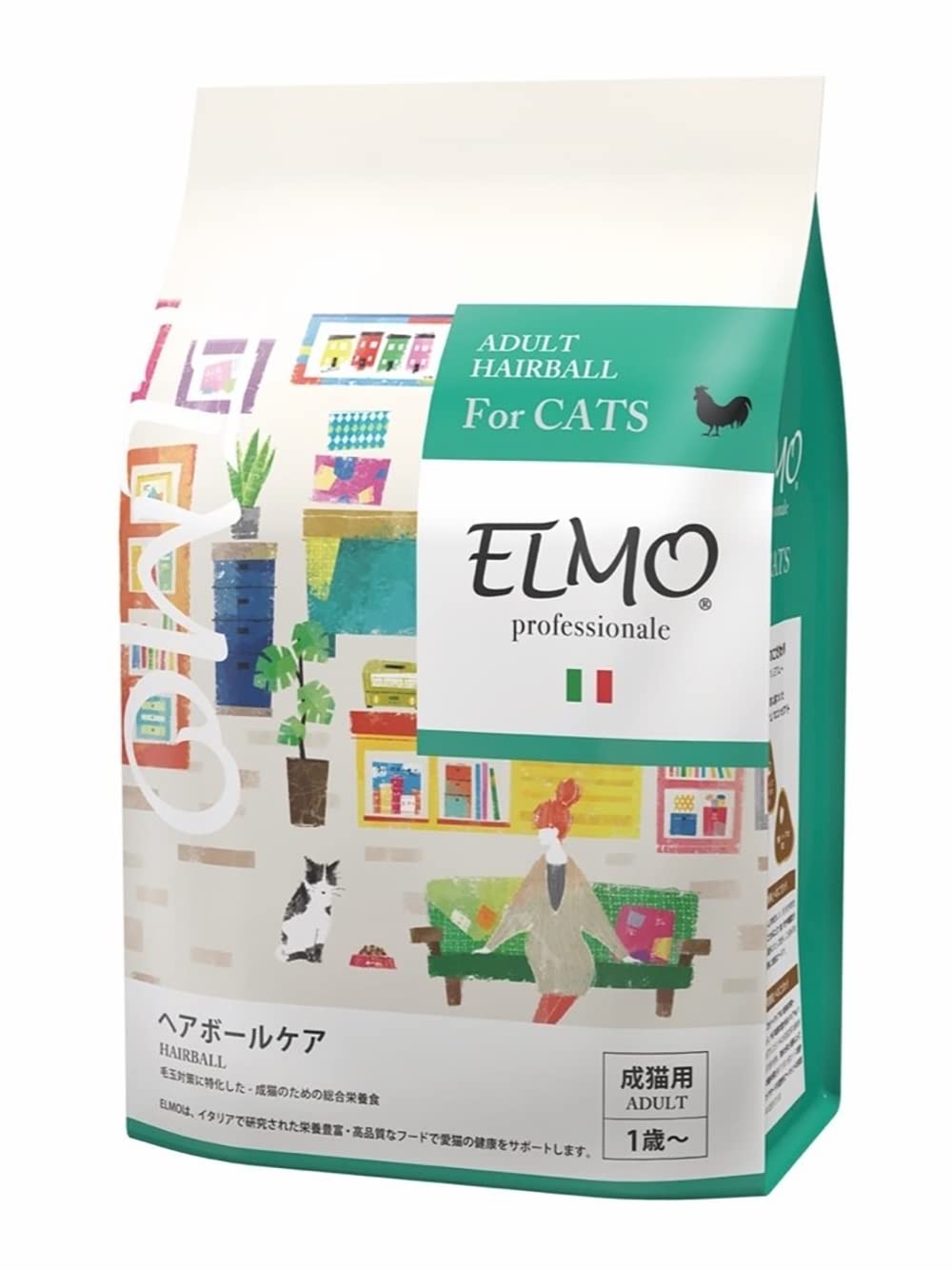 てんてん丸さま専用】ELMO ヘアボールケア ・インドア 成猫用 2種類
