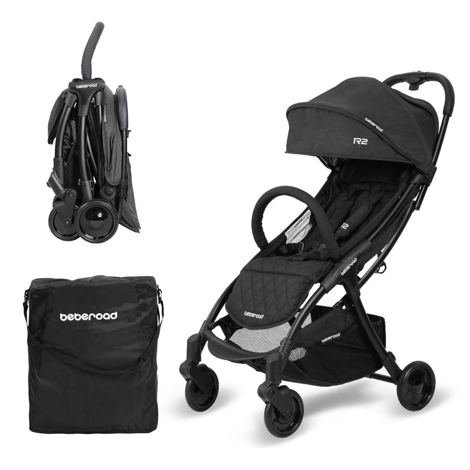 Amazon.co.jp: BEBEROAD R2ベビーカー バギー コンパクト 軽量