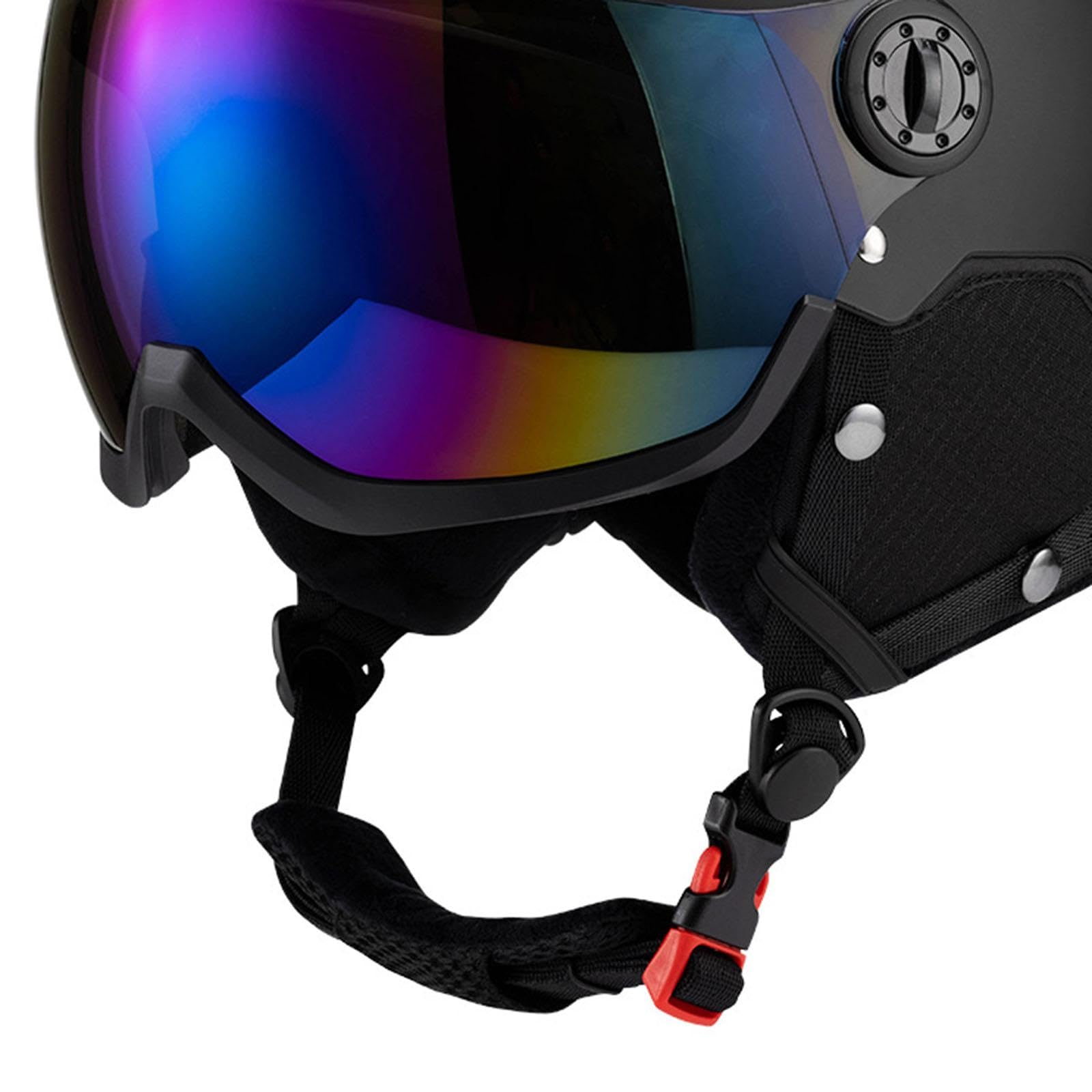 Amazon | Garende【 調整可能·ゴーグル付き 】スキー用ヘルメット