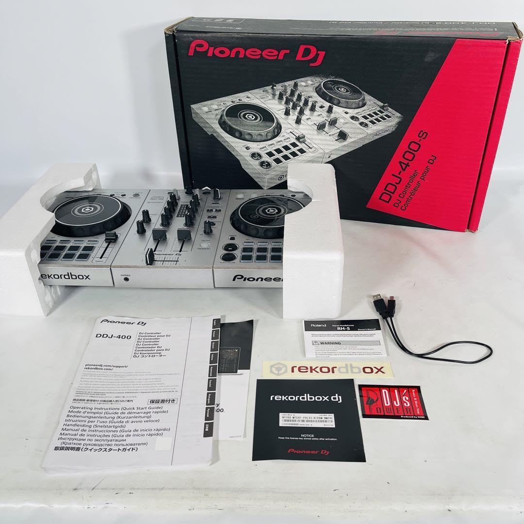 美品】Pioneer DJ DDJ-400 2019年製 付属品あり Pioneer DDJ-400 箱
