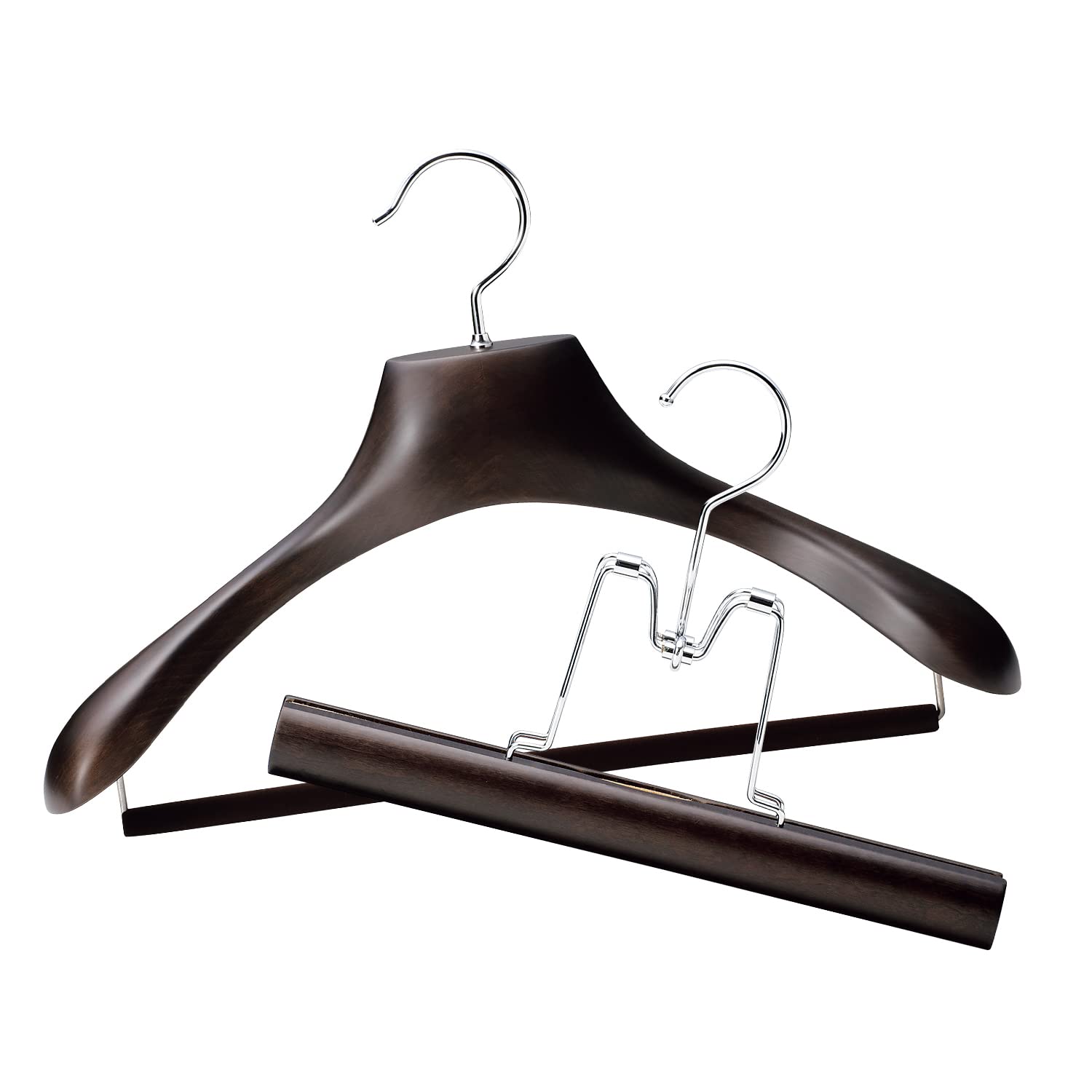 Amazon.co.jp: 【ナカタハンガー】日本製 木製メンズスーツハンガー