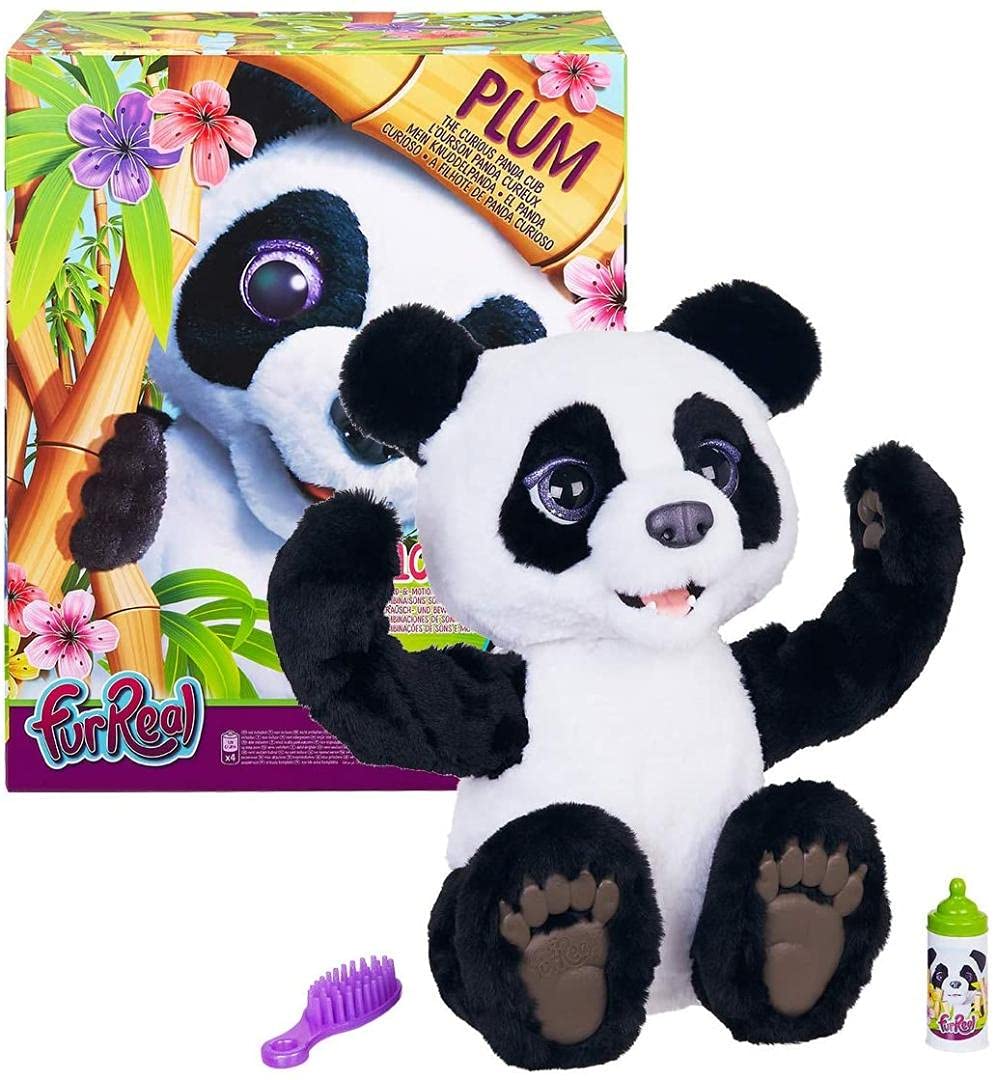 Amazon.co.jp: ファーリアル 遊ぶのだいすき パンダのプラム : おもちゃ