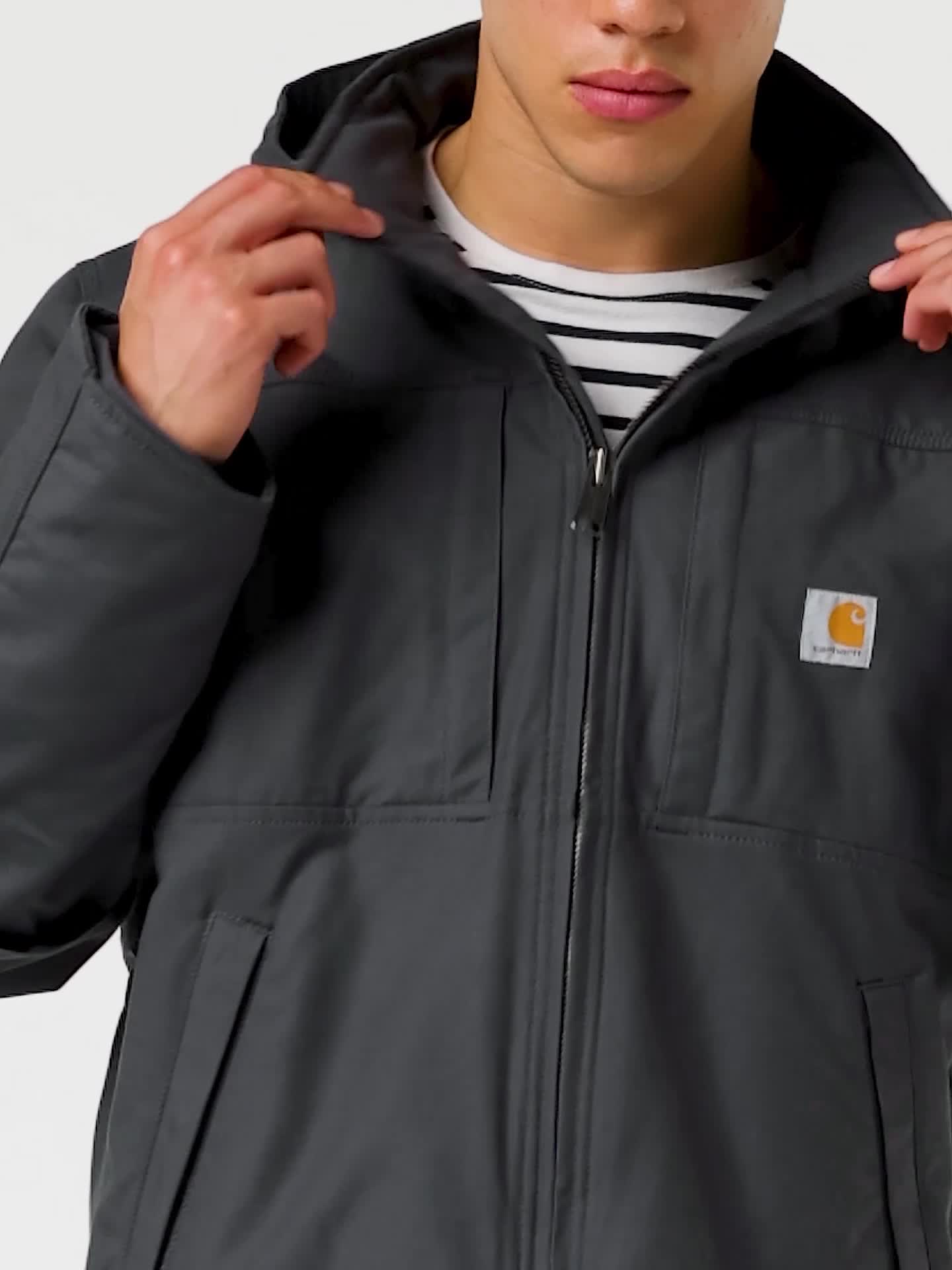 Amazon.co.jp: カーハート メンズ フルスイング クライダージャケット