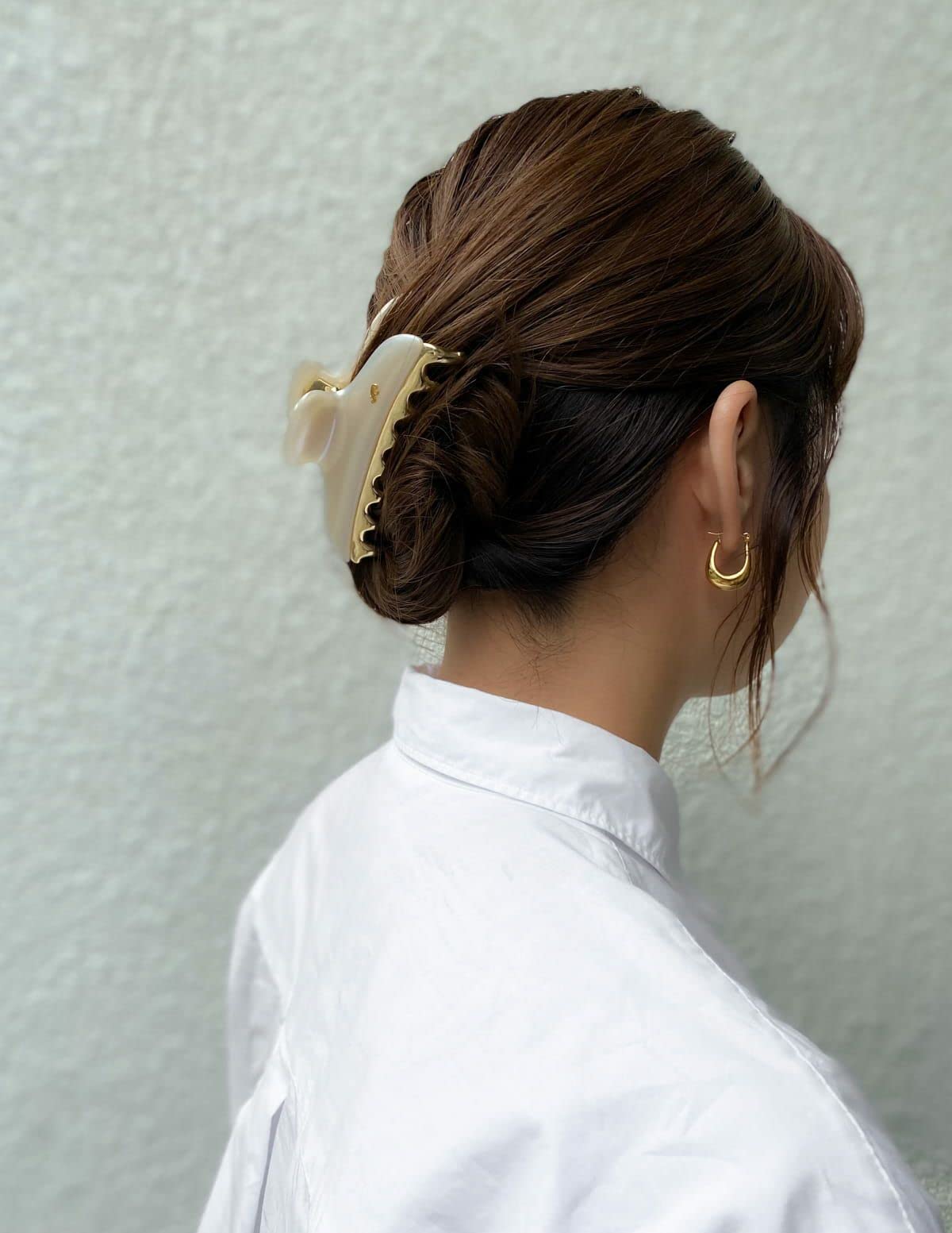 acca ニューコラーナクリップ M パールホワイト acca クリップMサイズ