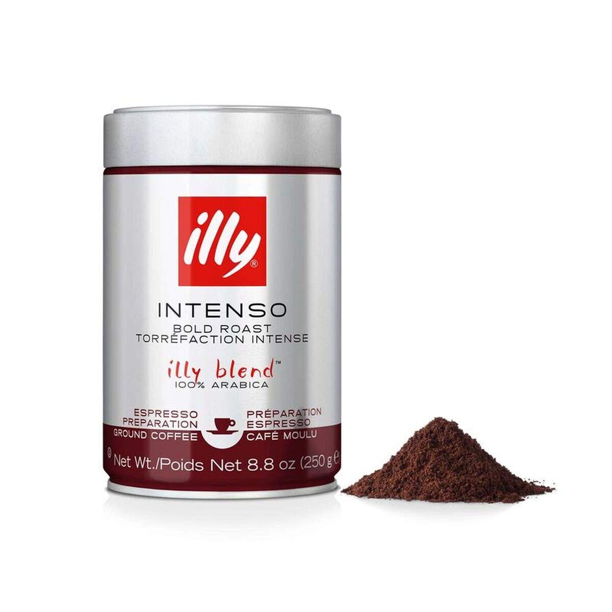 Amazon | イリー/illy エスプレッソ粉 ダークロースト 250g 6個(6缶