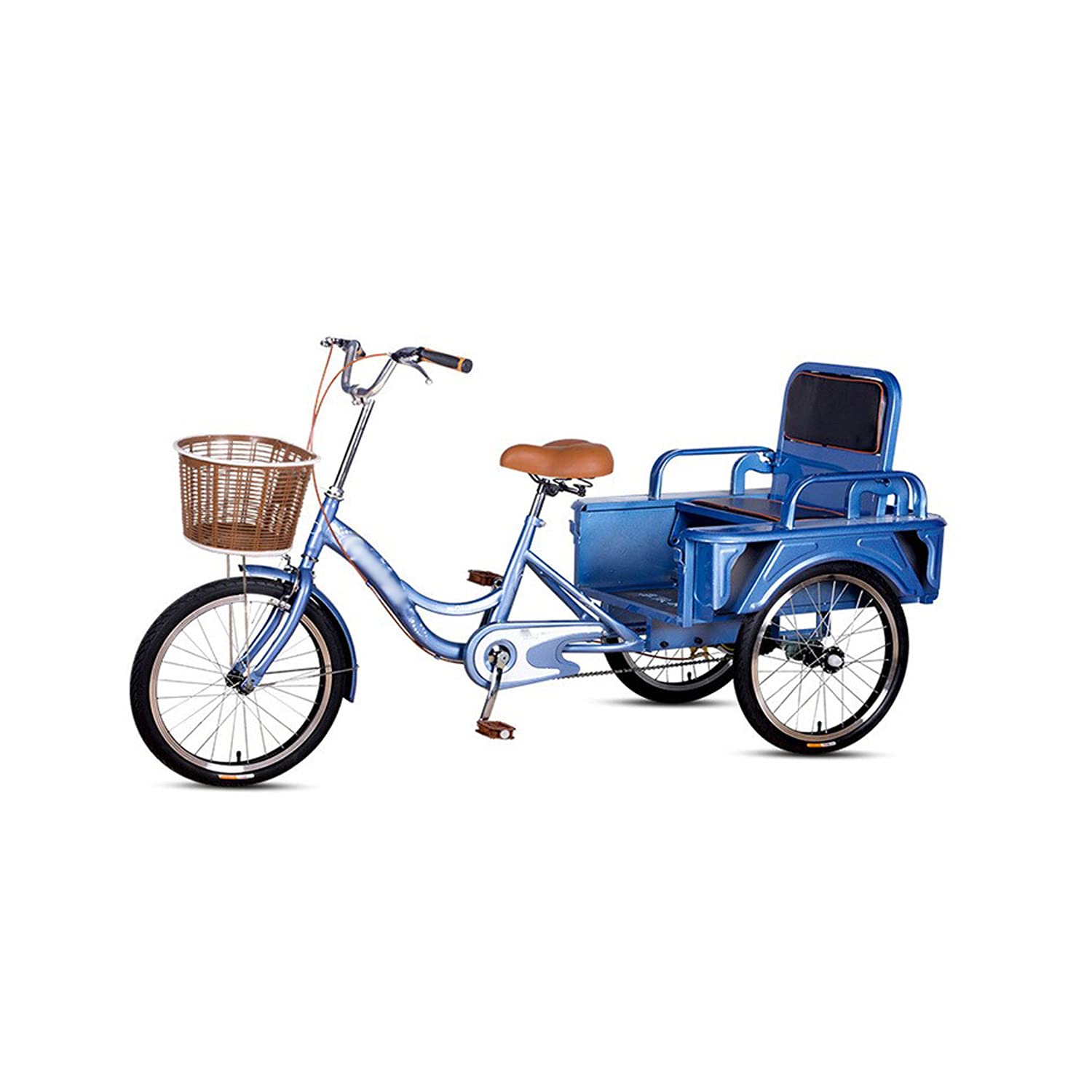 Amazon.co.jp: 大人の三輪車20in成人自転車高炭素鋼フレーム3輪巡洋艦