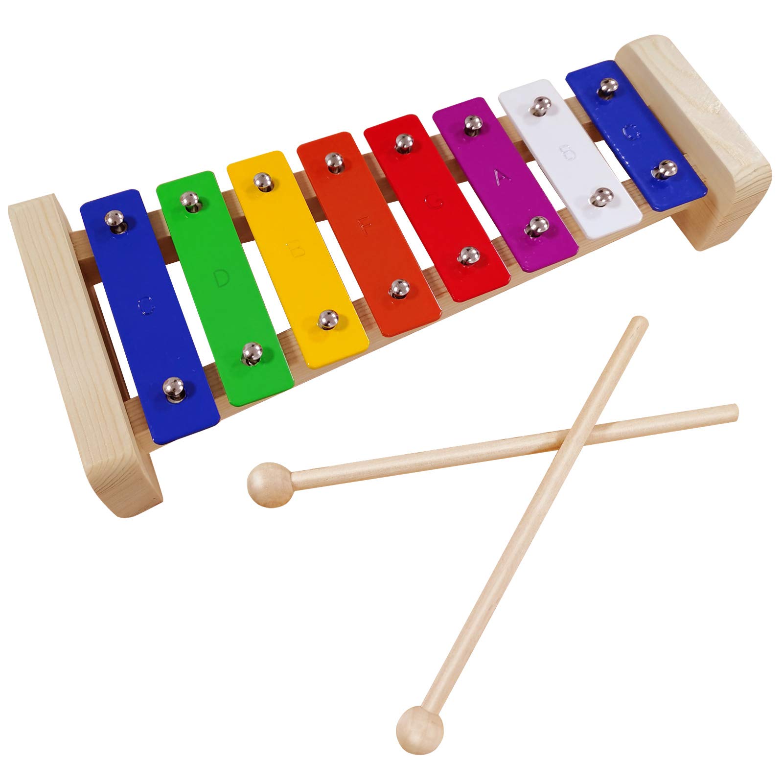 Amazon.com : Xylophone for Kids,Glockenspiel with 2Child Safe