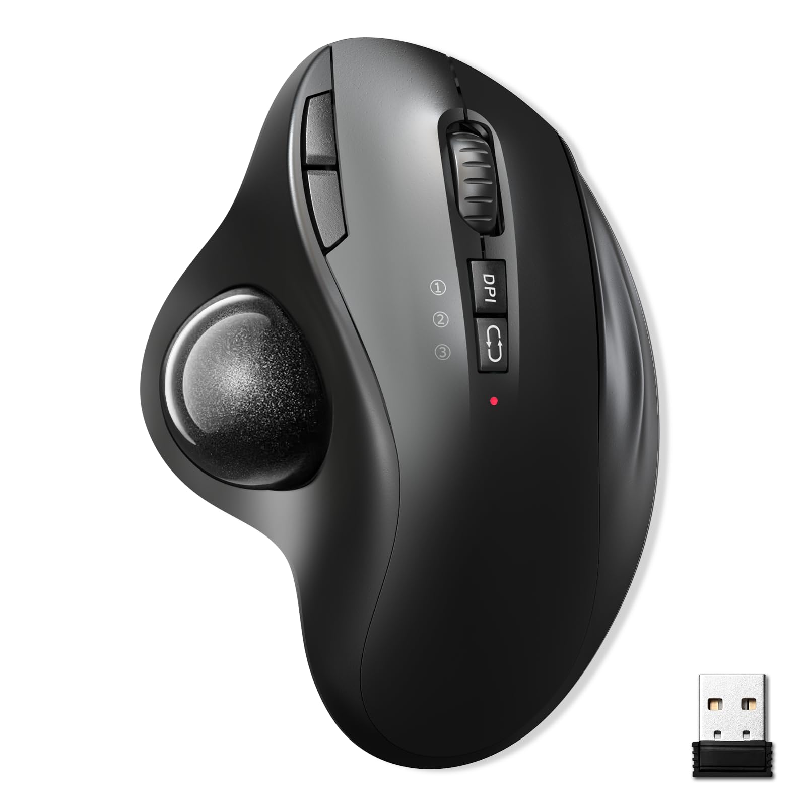 Amazon | 【2024 NEWモデル】トラックボール Bluetooth &2.4GHz USB