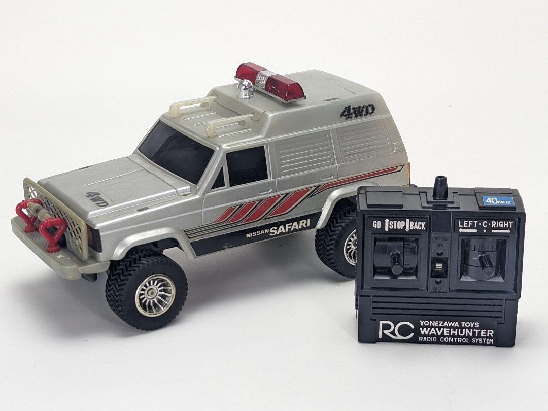 Amazon.co.jp: 西部警察 ニッサンサファリ 4WD ラジコン ヨネザワ 1 16