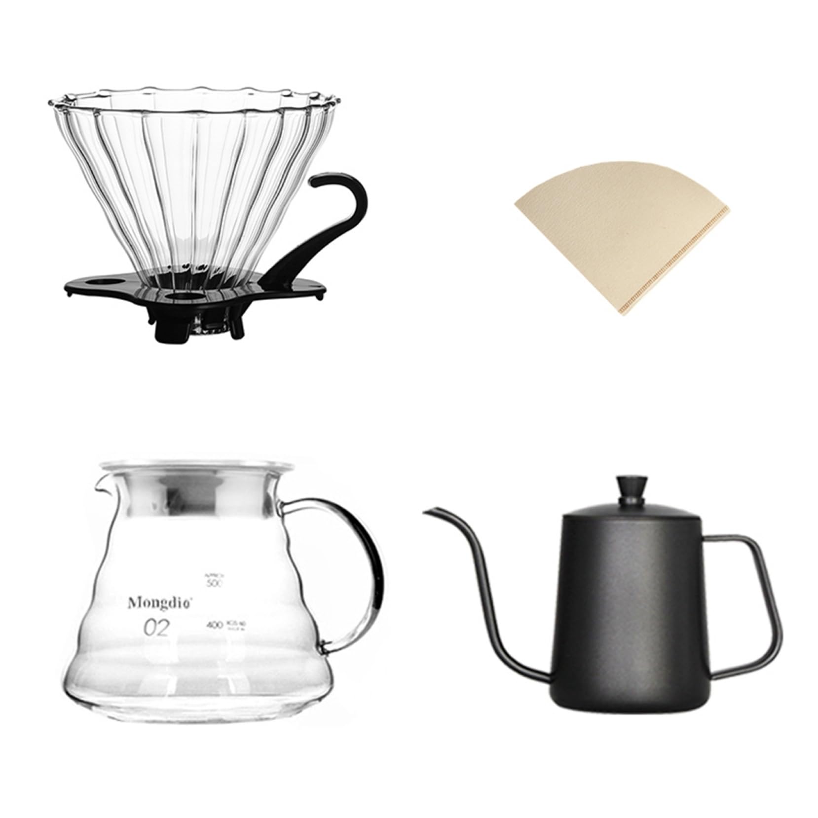 Amazon｜4点セット コーヒーセット アウトドア 600ml 2-4人分 コーヒー