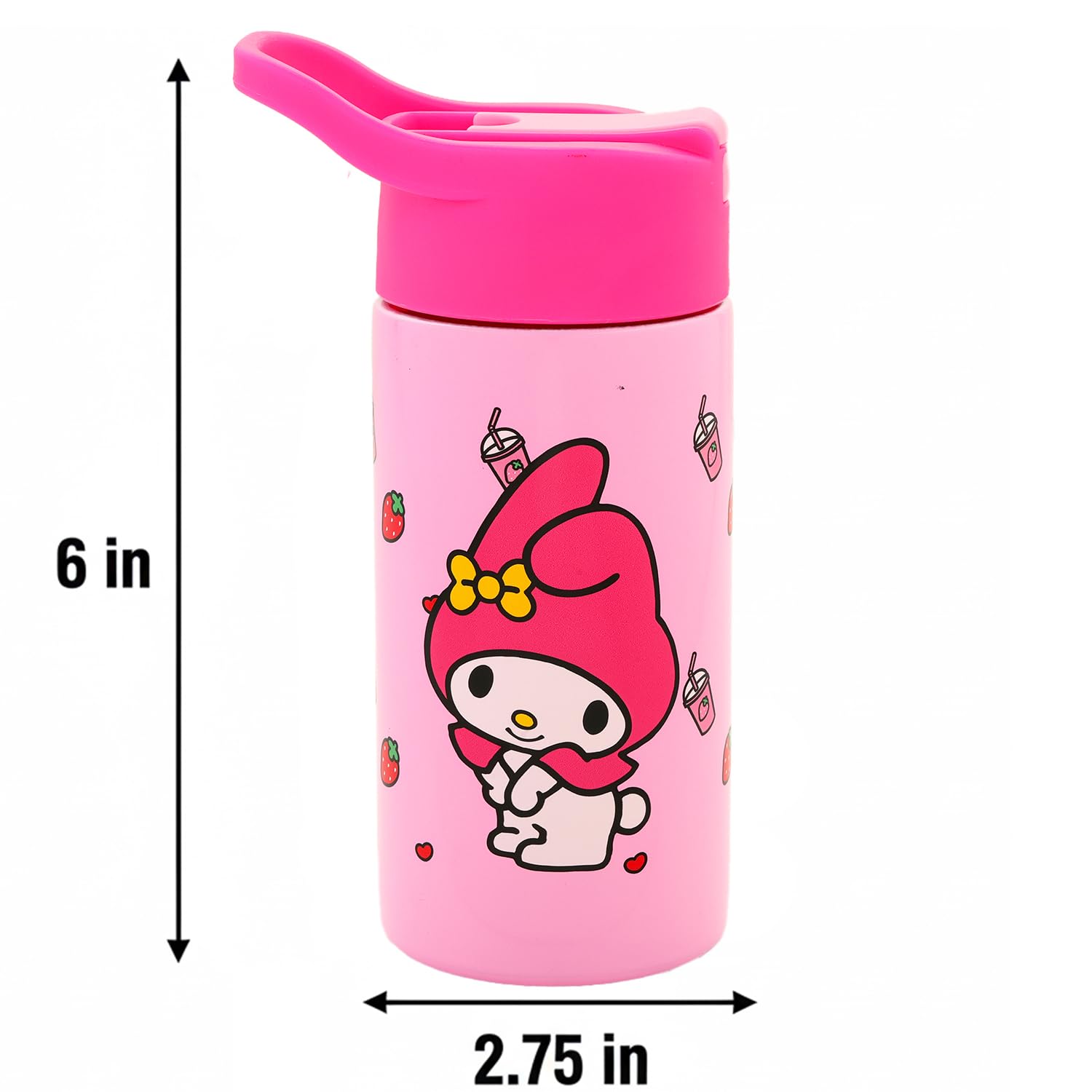 Amazon.com : My Melody Stainless Steel Water Bottle for Girls