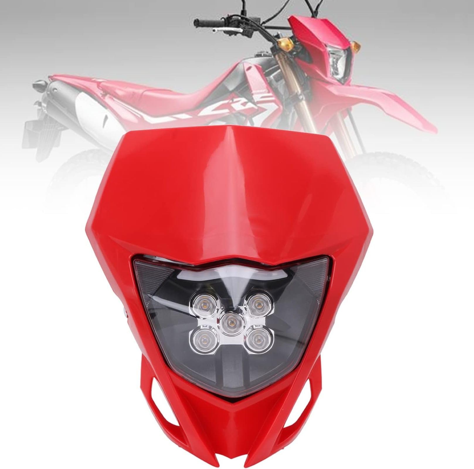 Amazon | Fast Pro オフロード ヘッドライト LED 汎用 CRF150L CRF250L