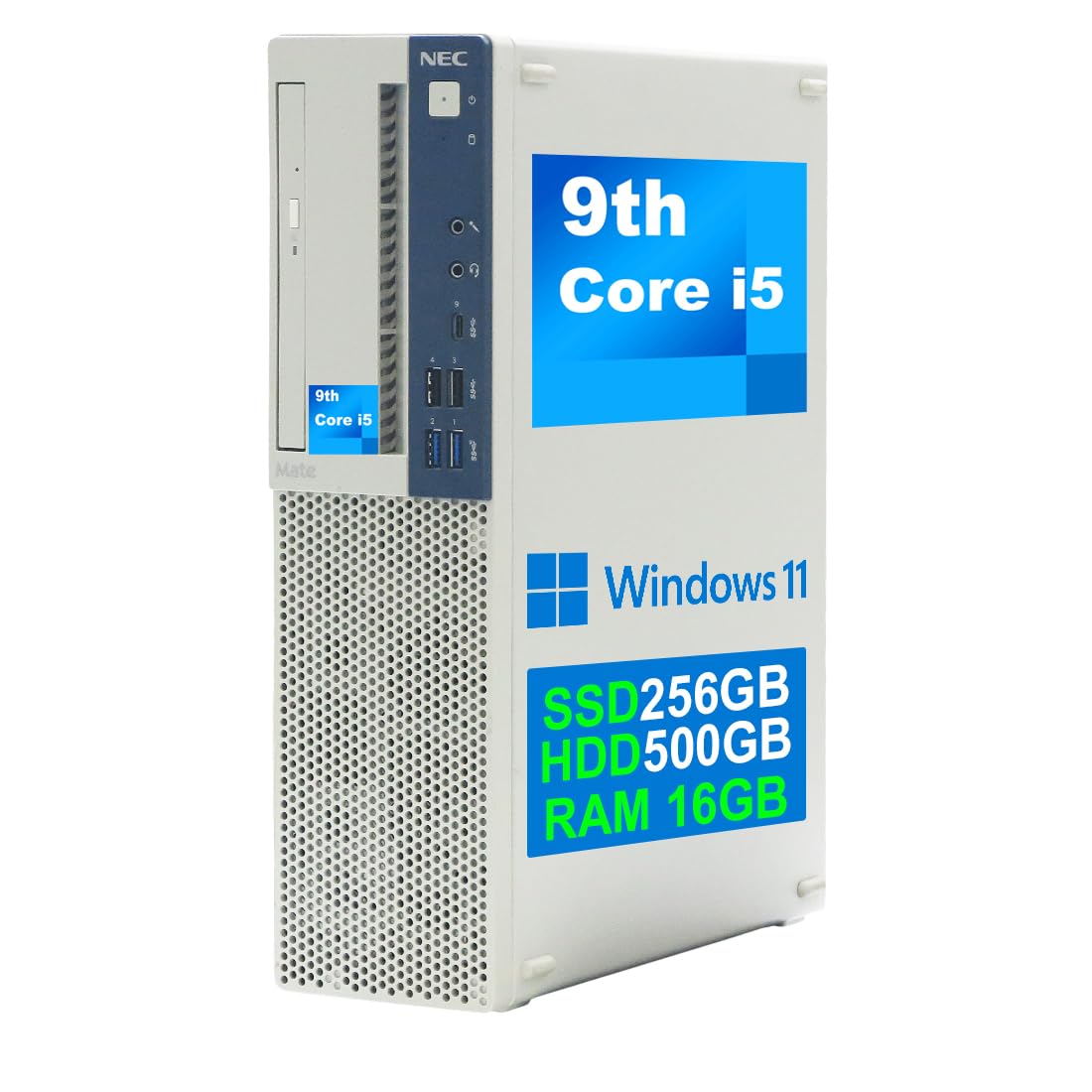 Amazon.co.jp: デスクトップパソコン NEC Mate 整備済 第9世代 Core i5