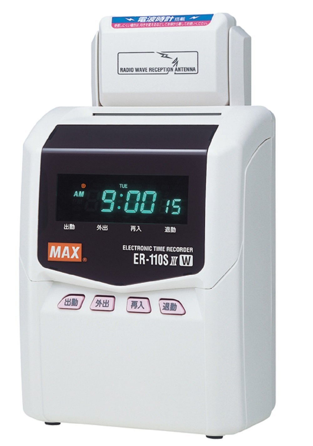 Amazon | マックス インクリボン タイムレコーダ用 黒 ER-IR100