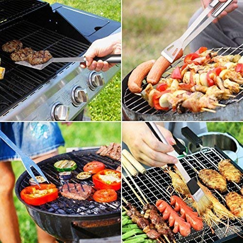 Amazon.co.jp: Camping BBQ Cooking Utensils 7-Piece Barbecue Tool