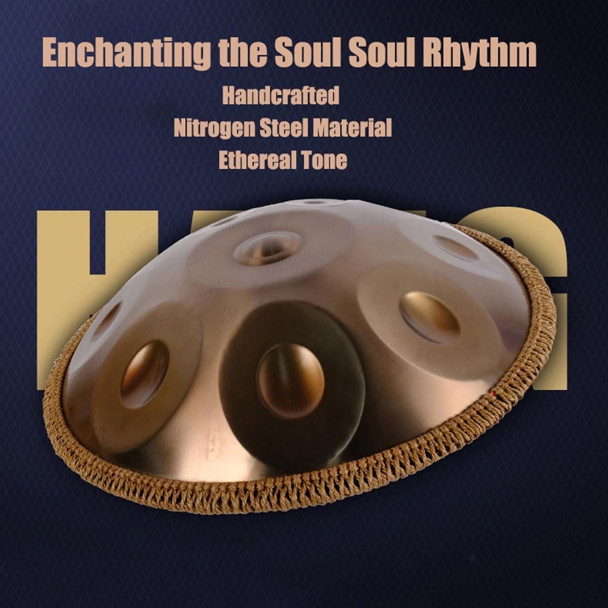 Amazon.co.jp: スチールドラム打楽器 56cm 9音10音12音 Dマイナー