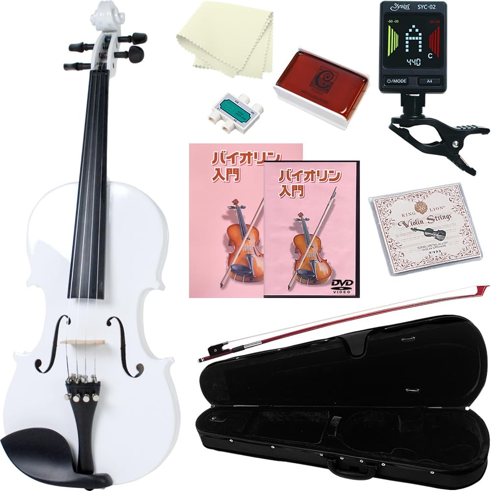 Amazon | Hallstatt ハルシュタット ヴァイオリン V-12/WH 4/4サイズ