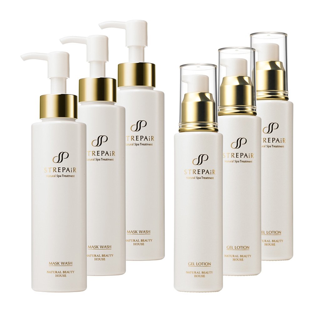 Amazon.co.jp: ストレピア STREPAiR スキンケア基本2点Aセット（マスク