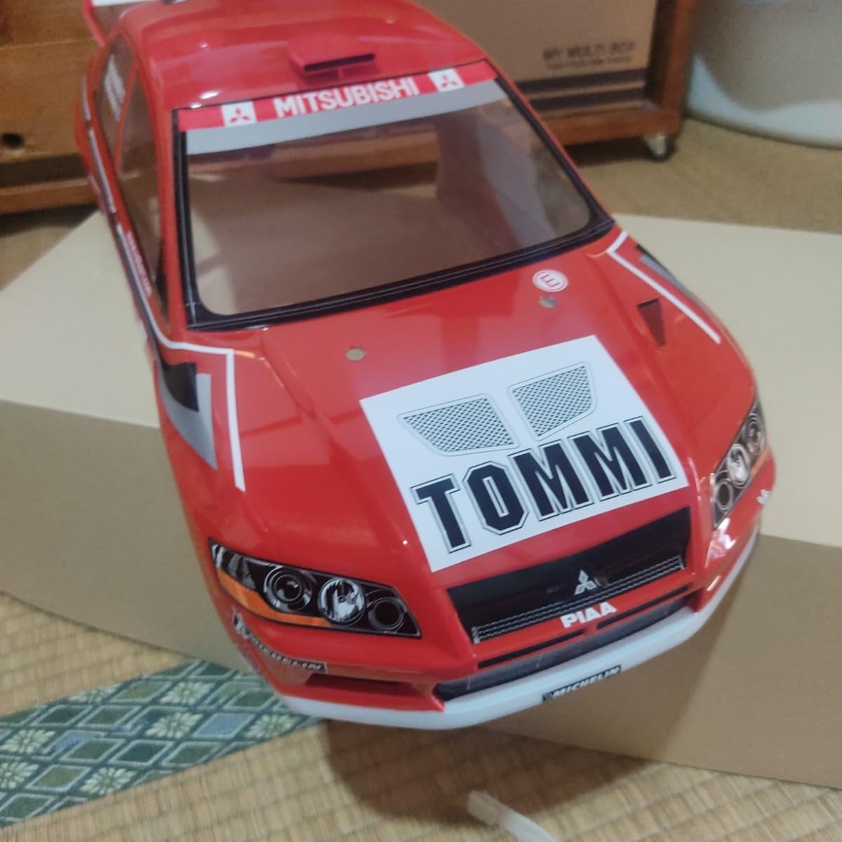 Amazon | タミヤ ラジコン ランサーエボリューション7 WRC ボディのみ