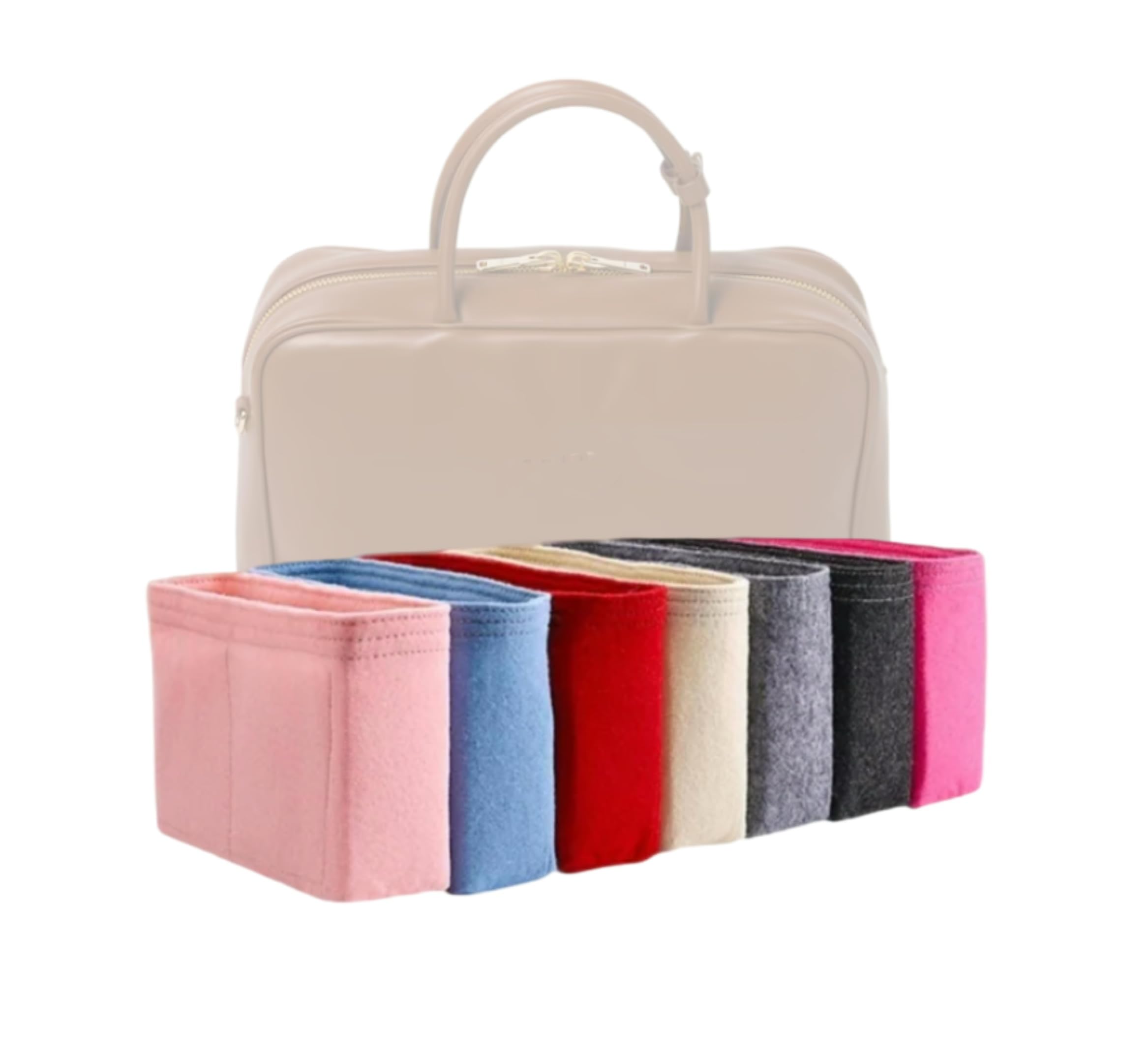 Amazon.co.jp: ジェネリックXoppiaバッグオーガナイザーMiuMiuレザー