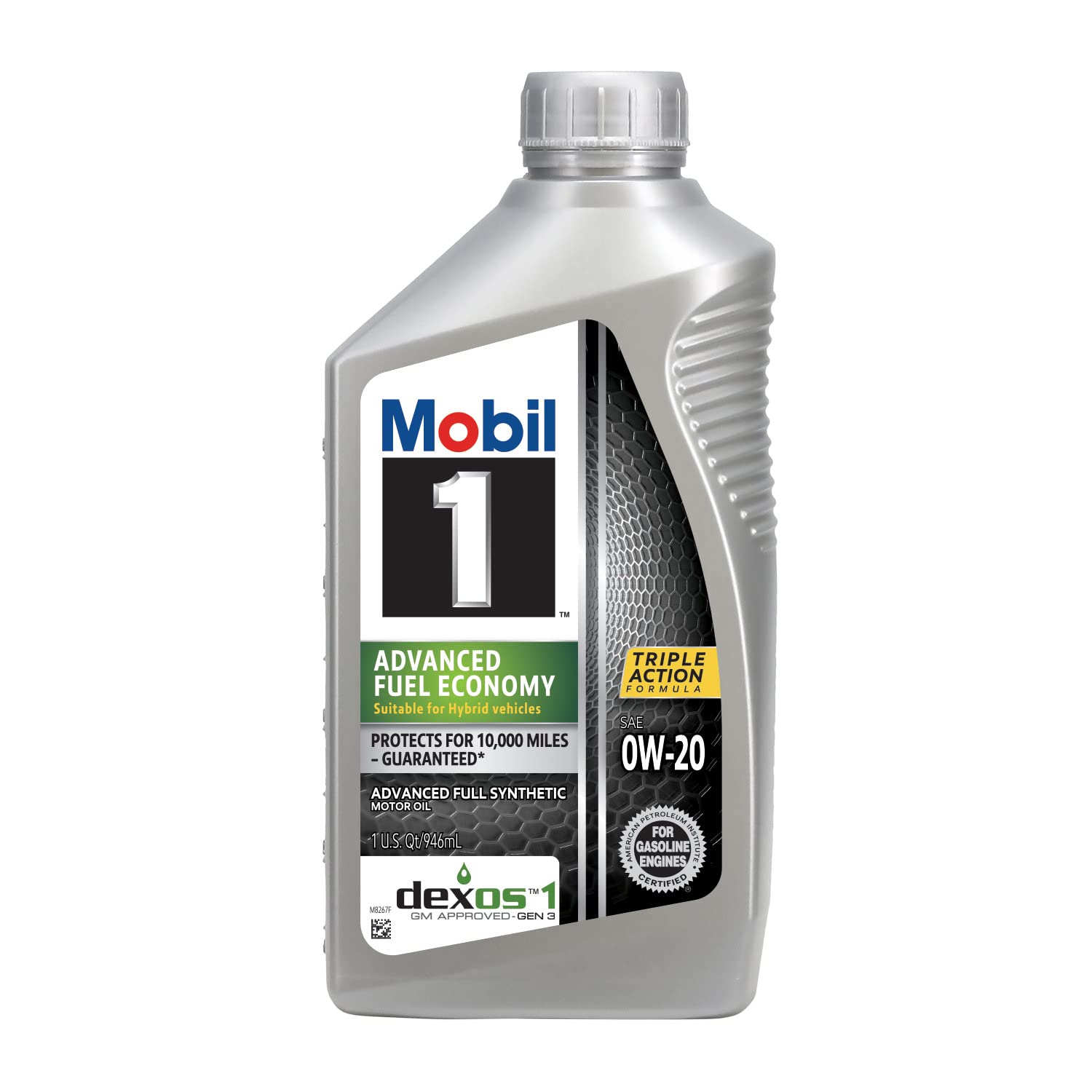 Amazon | Mobil 1 Advanced Fuel Economy 完全合成モーターオイル 0W