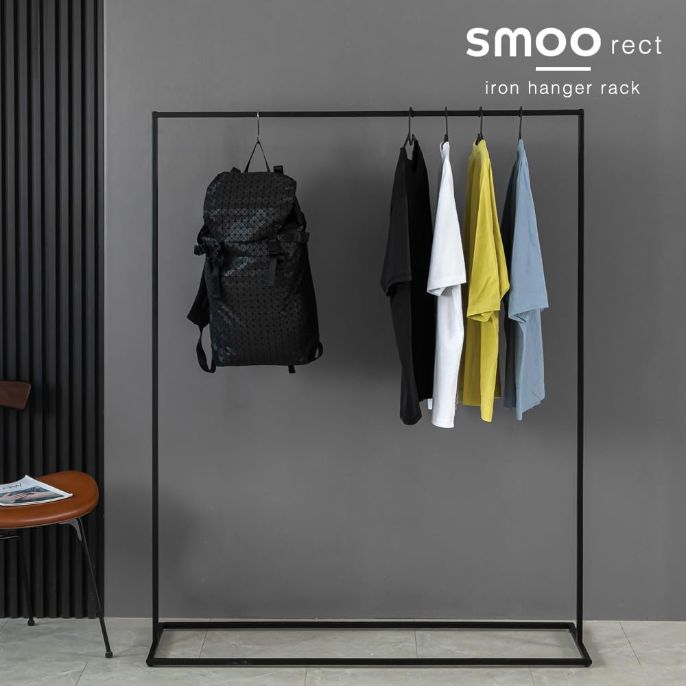 smoo ハンガーラック 幅120cm Amazon.co.jp: smoo Hanger Rack, Iron