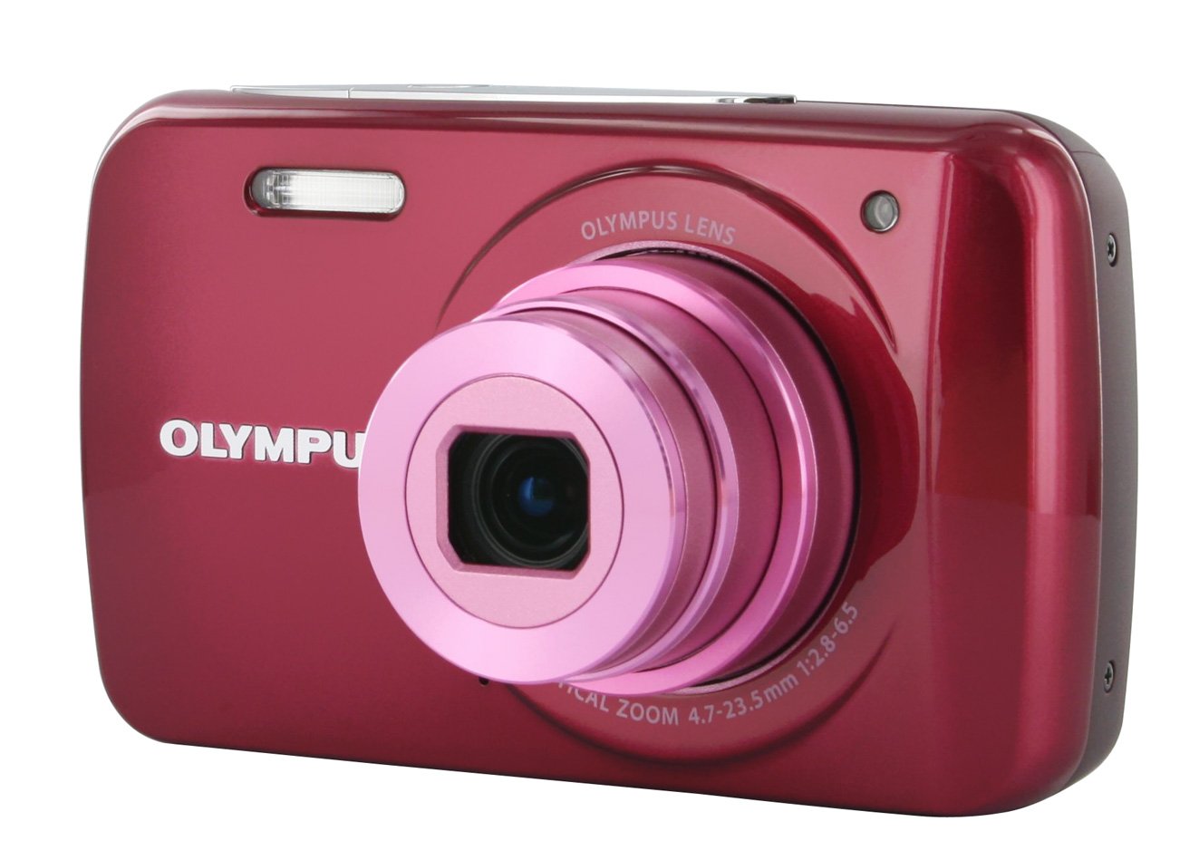 Amazon | OLYMPUS デジタルカメラ VH-210 レッド 1400万画素 光学5倍