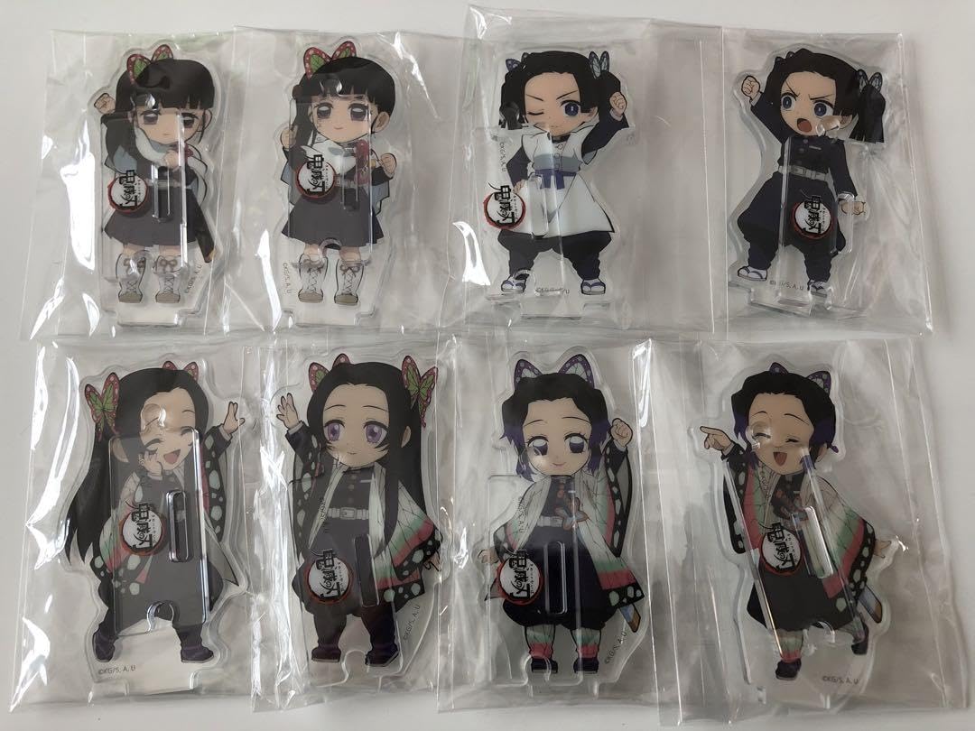 Amazon.co.jp: 鬼滅 繋がるアクリルスタンド 胡蝶しのぶ 栗花落カナヲ