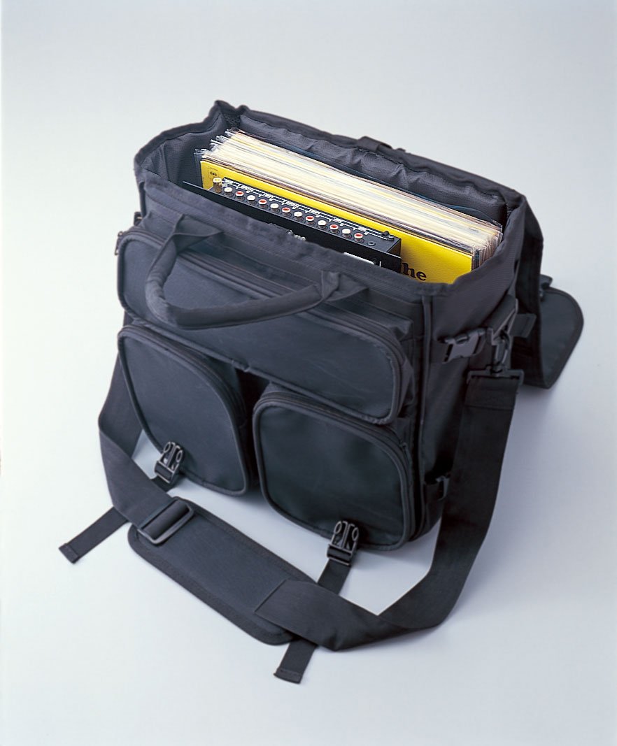 Amazon | キクタニ レコードバッグ LP用 収納枚数 約50枚 リュック