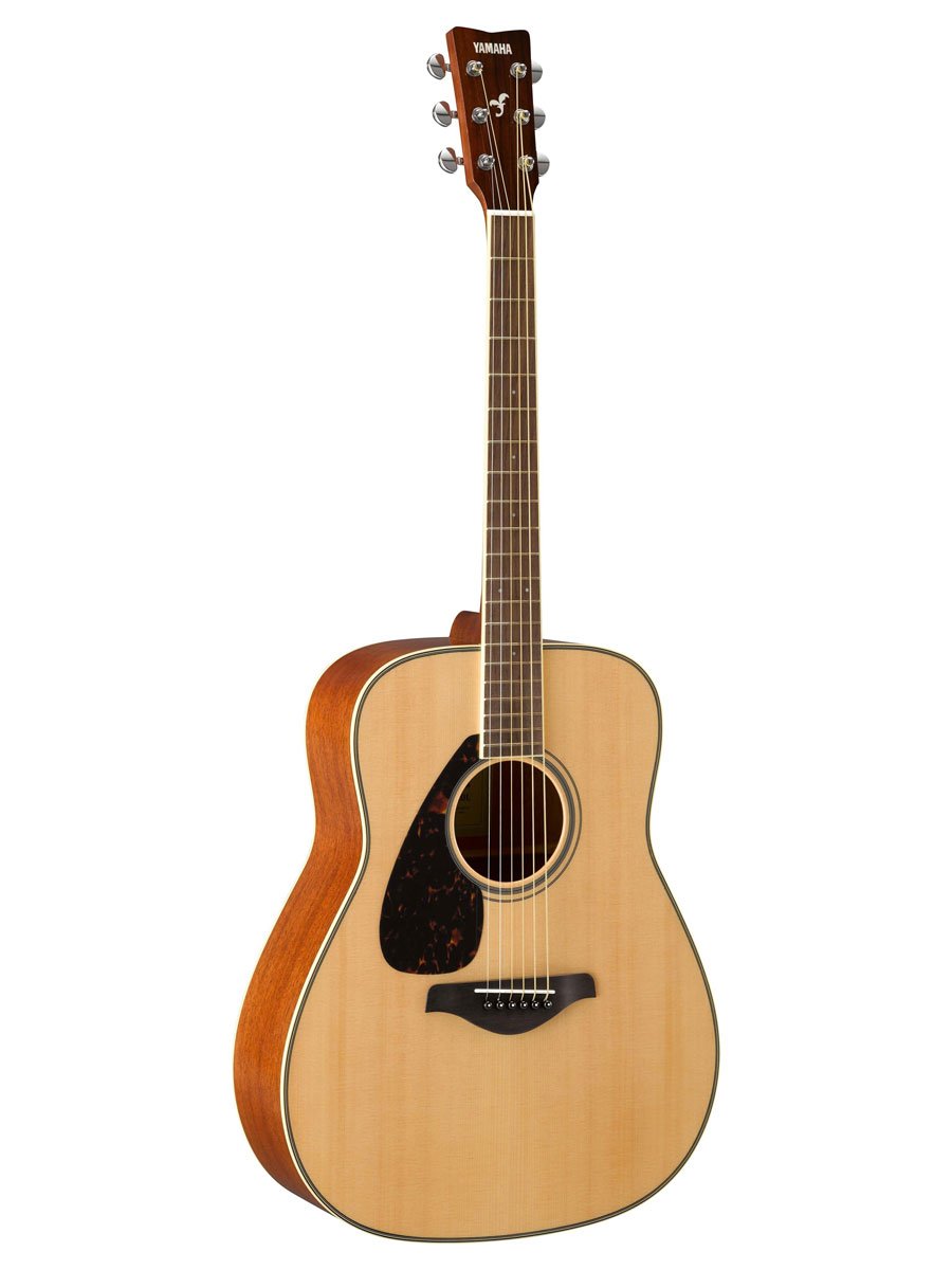 Amazon.com: Yamaha FG820 Left-Handed Solid Top Acoustic Guitar