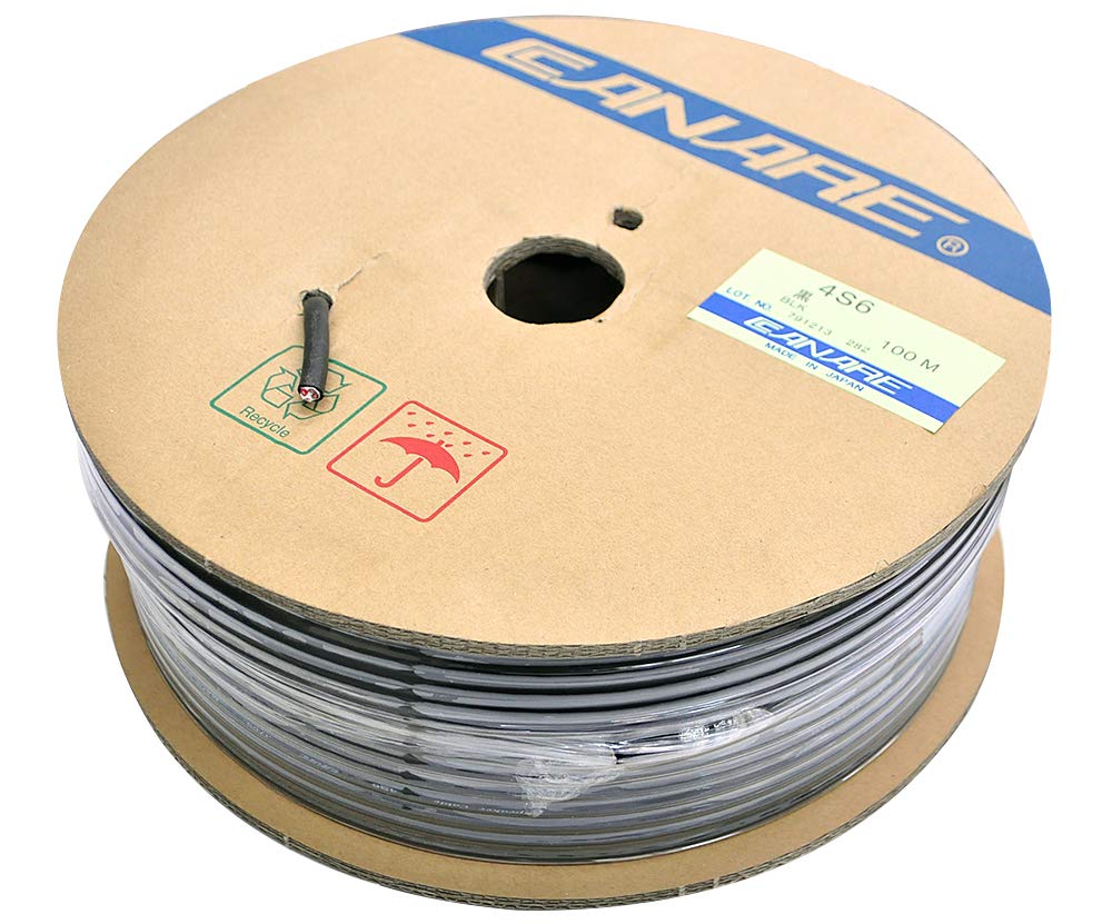 Amazon | 【国内正規品】 CANARE カナレ スピーカーケーブル 4S6 100m