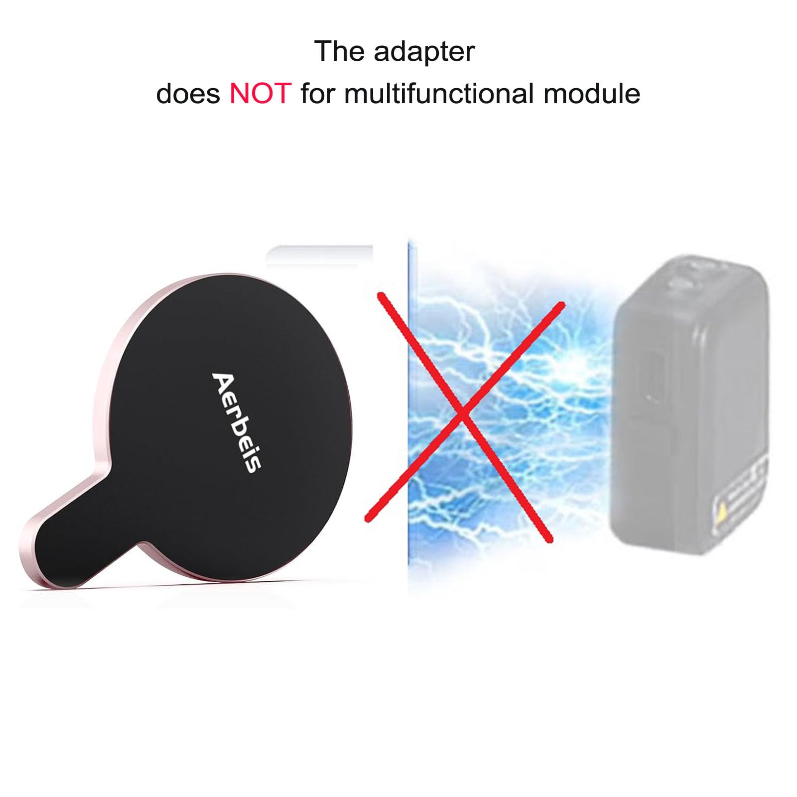 Amazon.com: Aerbeis Magnetic Phone Clamp for DJI, Adapter Mount