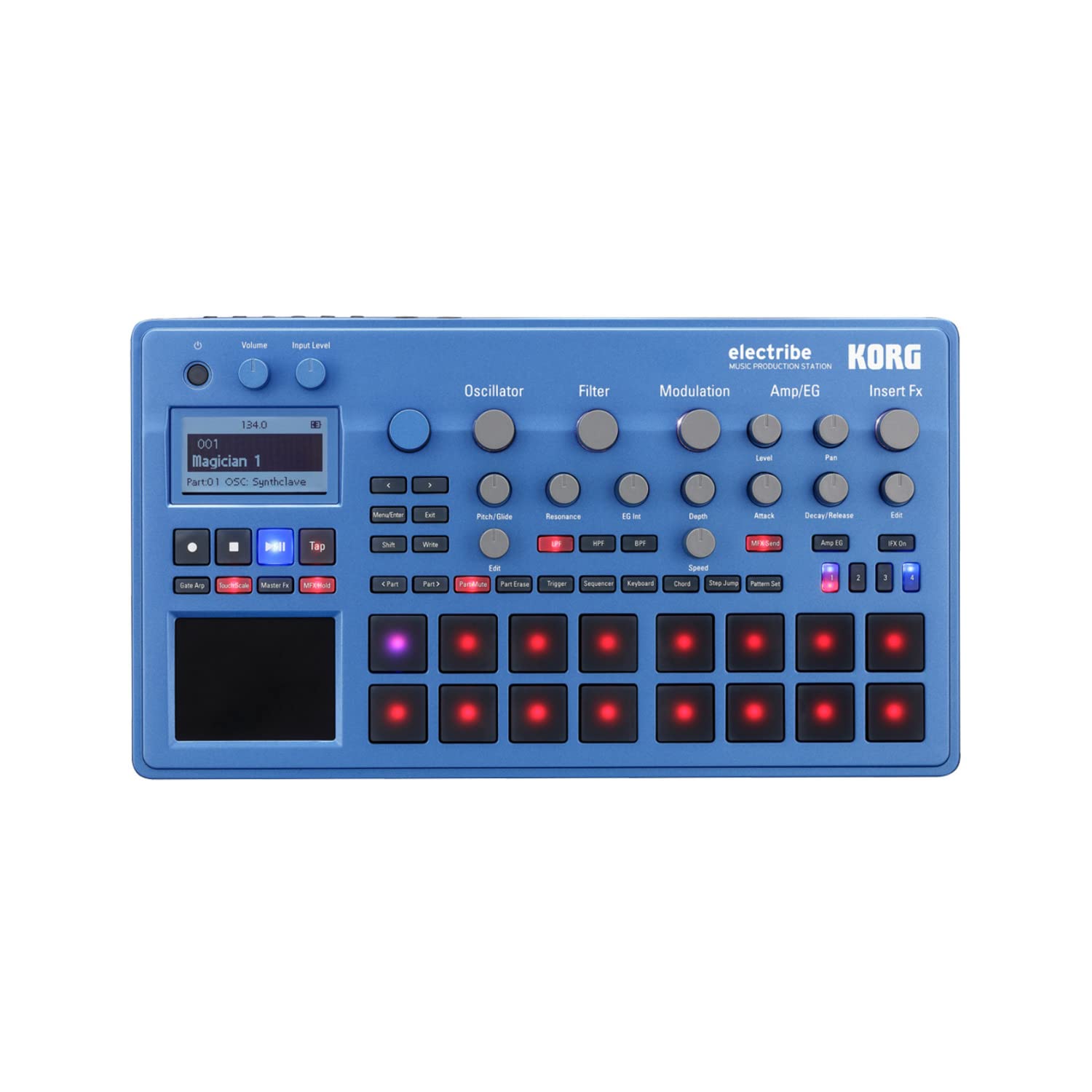 Amazon | KORG シンセサイザー シーケンサー electribe2 BL エレクト