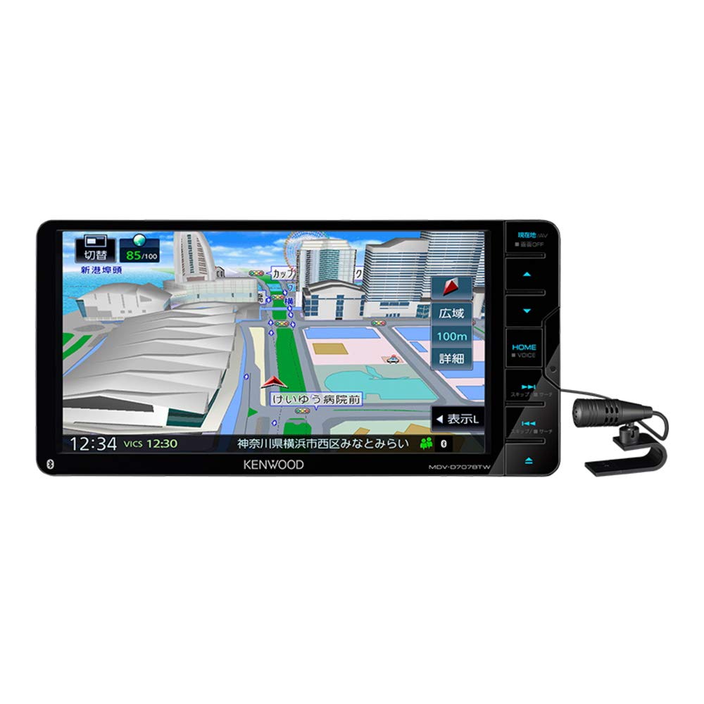 Amazon.co.jp: 彩速ナビ MDV-D707BTW(インダッシュ) : 車＆バイク