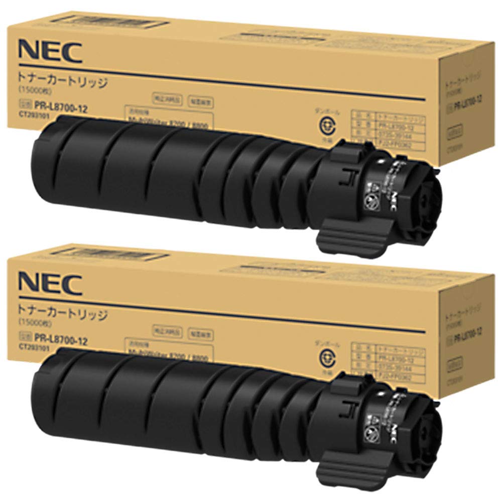 Amazon | NEC PR-L8700-12 トナーカートリッジ 純正 2本セット | NEC