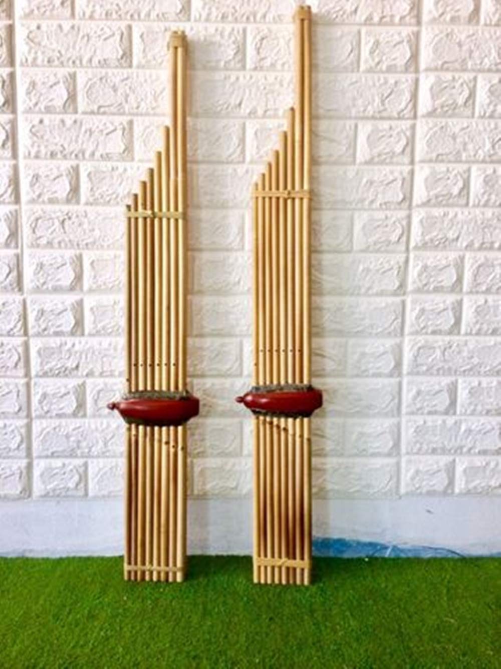 Amazon | Cozinest プロフェッショナル タイ カエン 竹楽器 ダブル