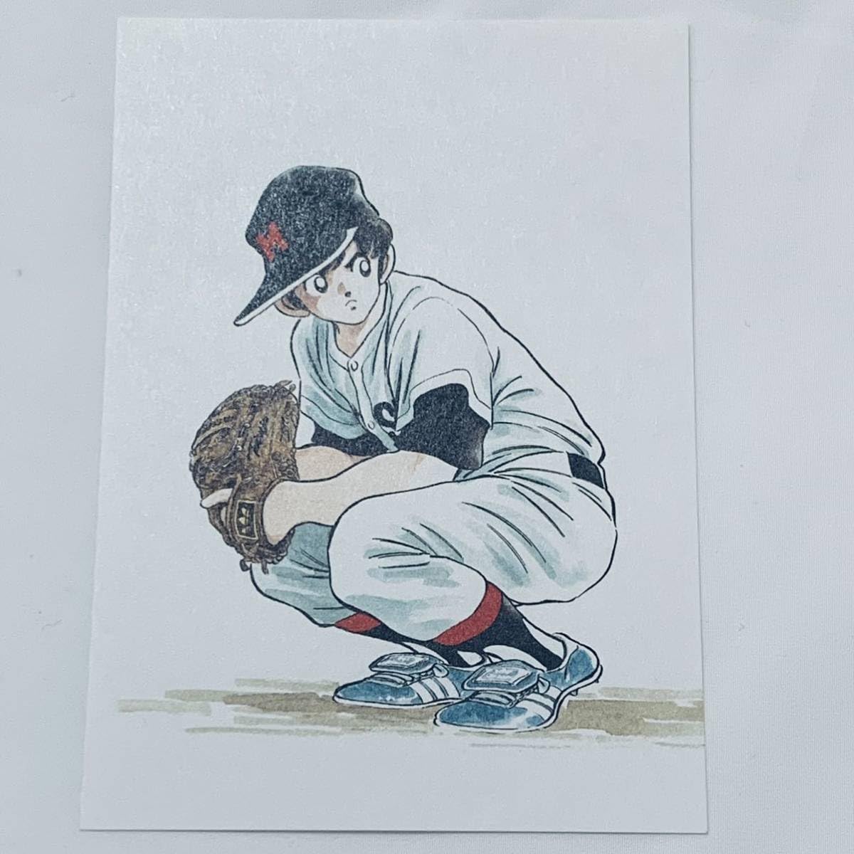 Amazon.co.jp: レア あだち充 タッチ ミニ複製原画 上杉達也 ③