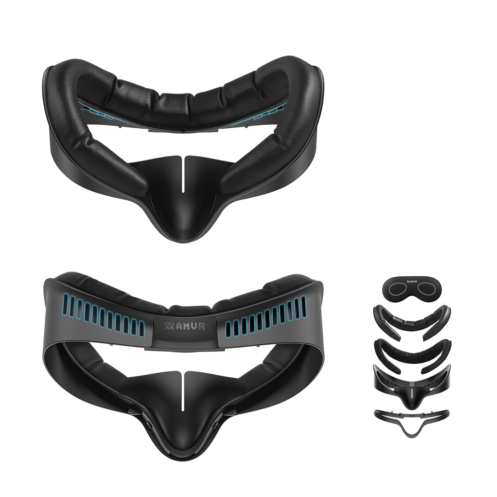 Amazon.co.jp: AMVR Facial Interface Quest 3Sに対応フェイス