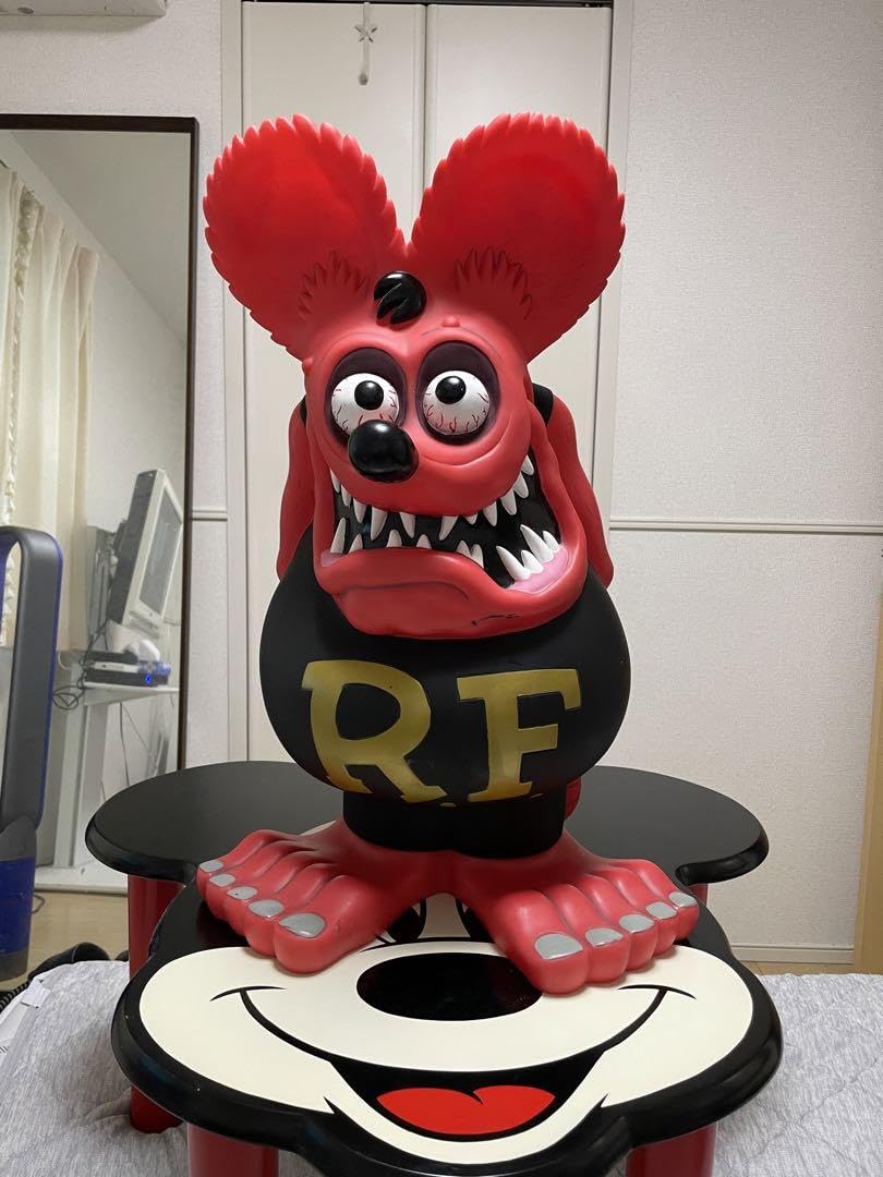 Amazon.co.jp: ラットフィンク特大ビックバンクフィギュア超限定カラー