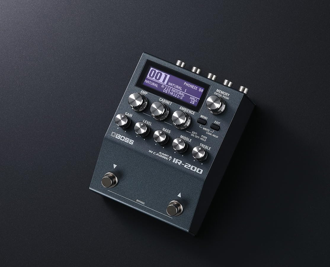 Amazon.co.jp: BOSS ボス キャビネットIRペダル IR-200 アンプ