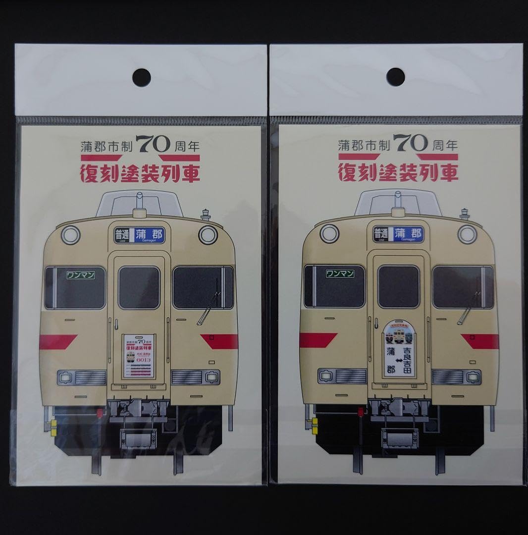 名鉄 6000系さよならイベントミニ系統板マグネット 記念品 幕チャ