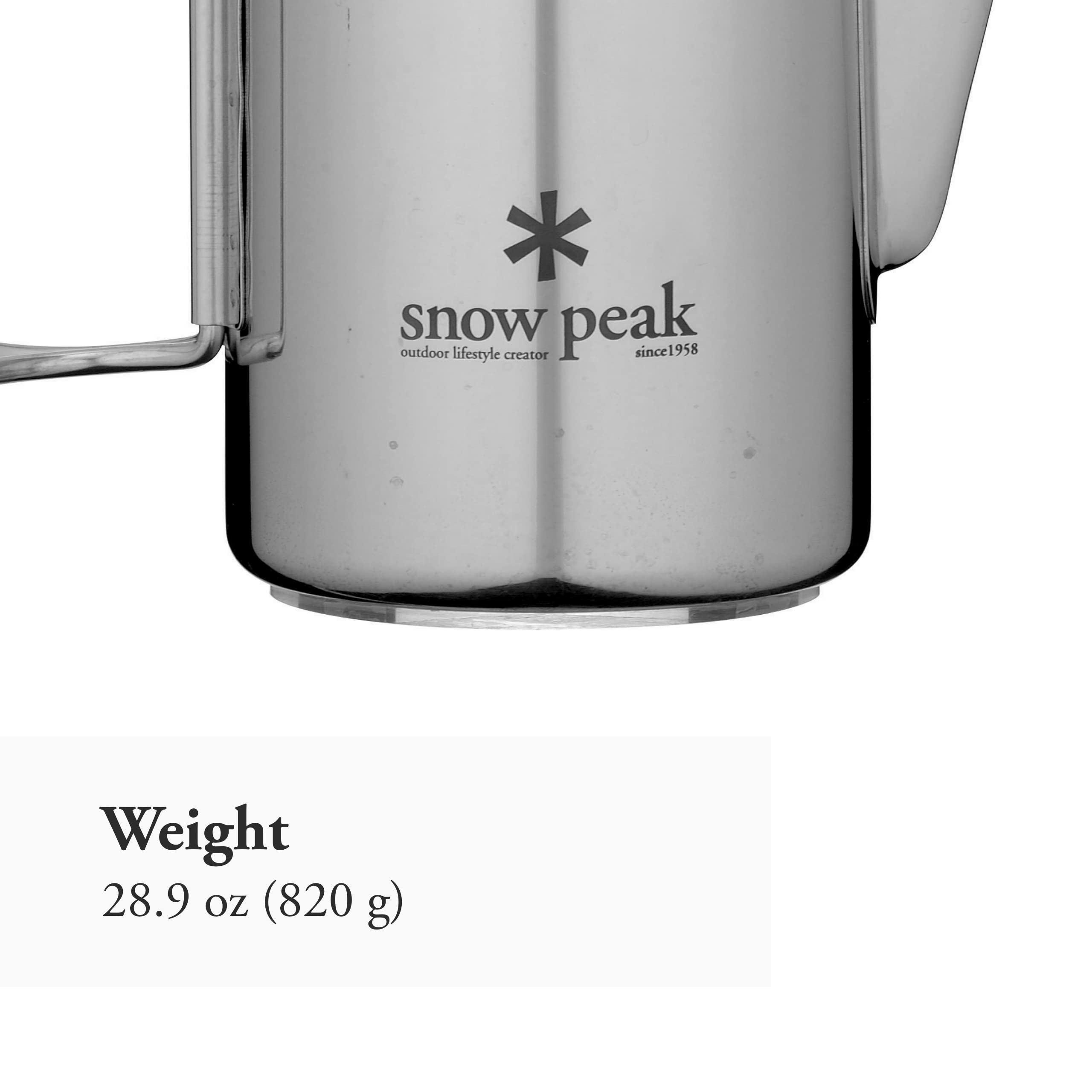 Amazon | スノーピーク(snow peak) ステンレス パーコレーター6カップ